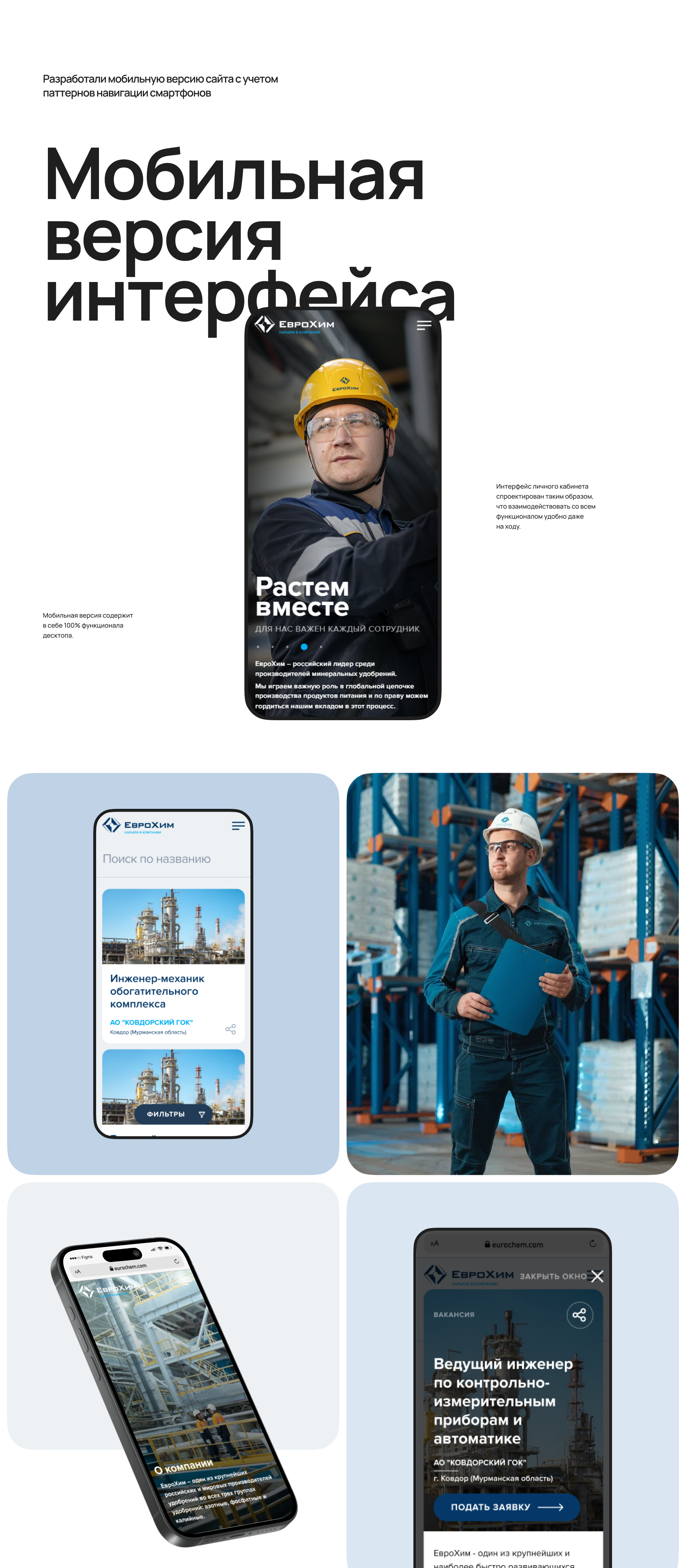 ЕвроХим — веб-дизайн корпоративного HR-портала — Изображение №8 — Интерфейсы, Брендинг на Dprofile