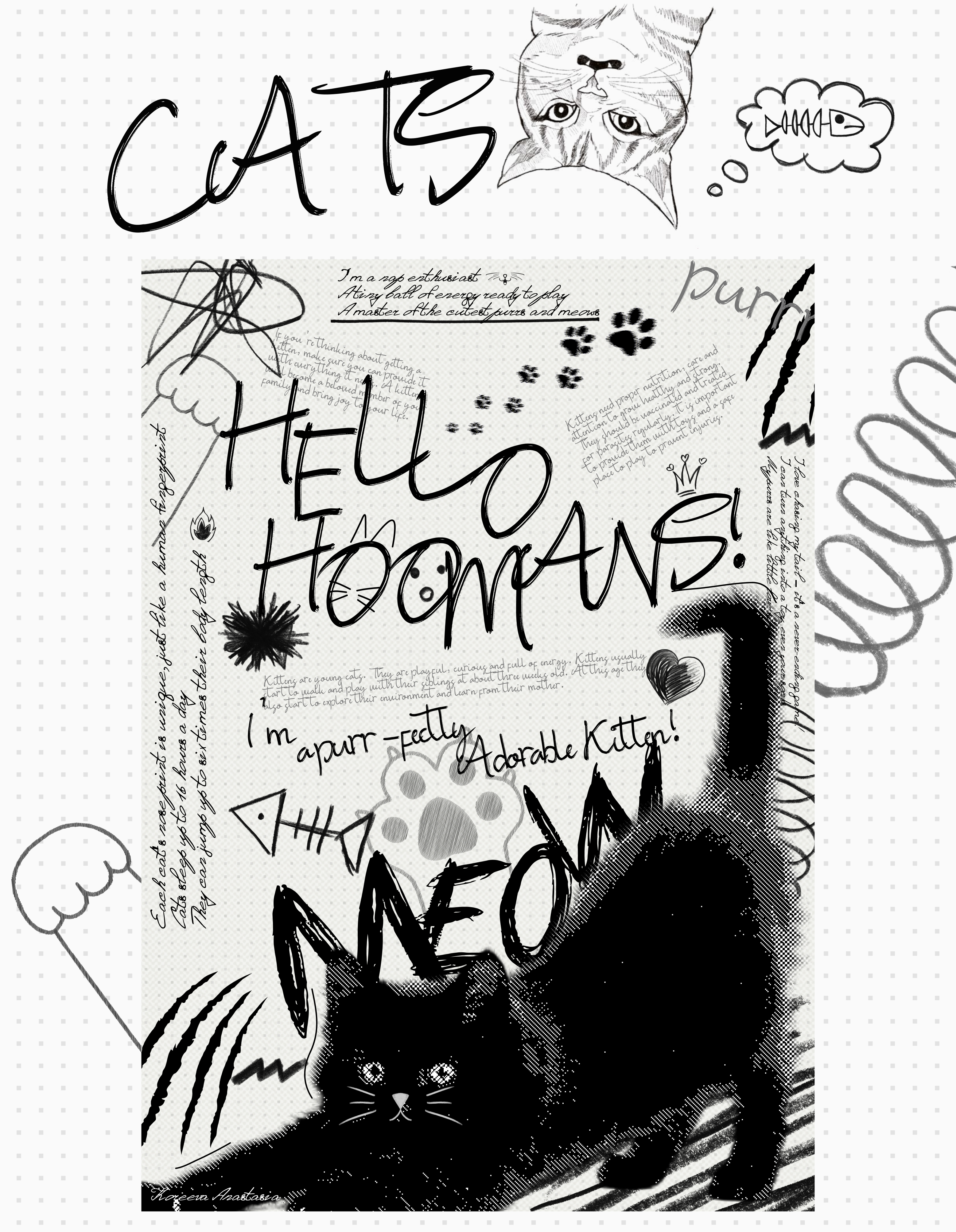 Poster Collection | Doja Cat | Cats — Изображение №9 — Графика на Dprofile