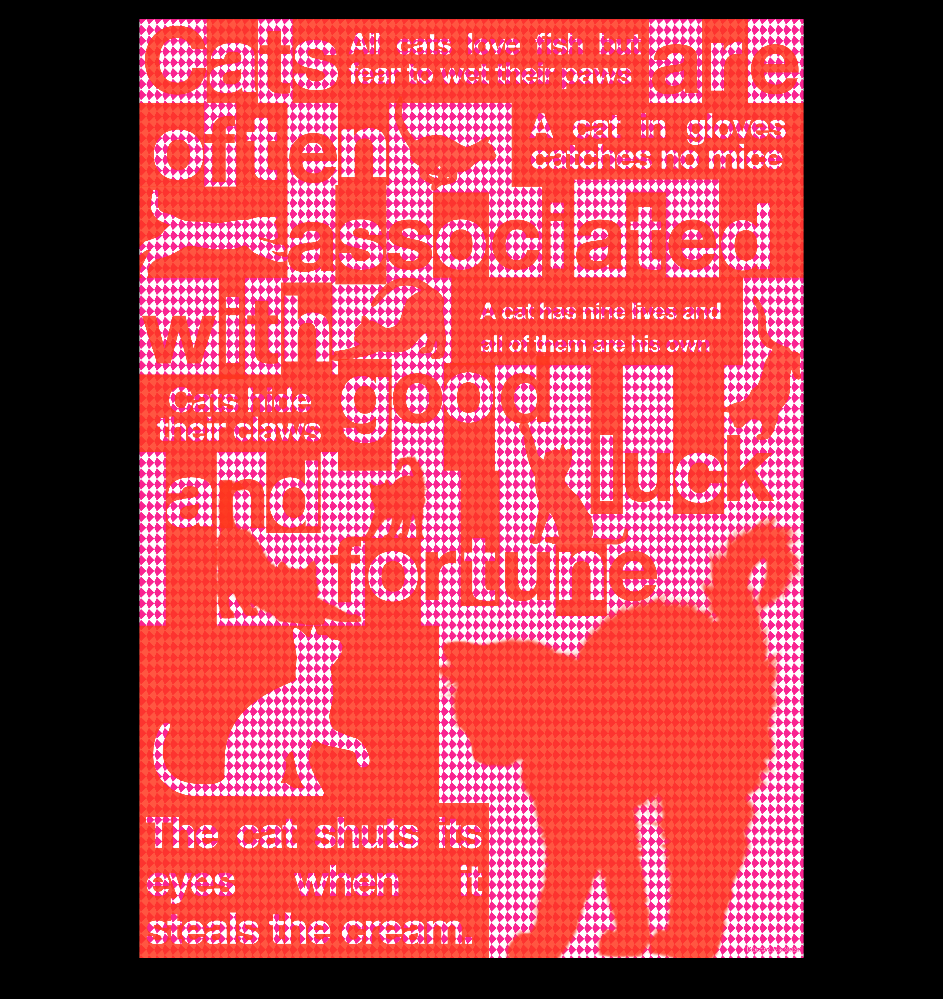 Poster Collection | Doja Cat | Cats — Изображение №12 — Графика на Dprofile