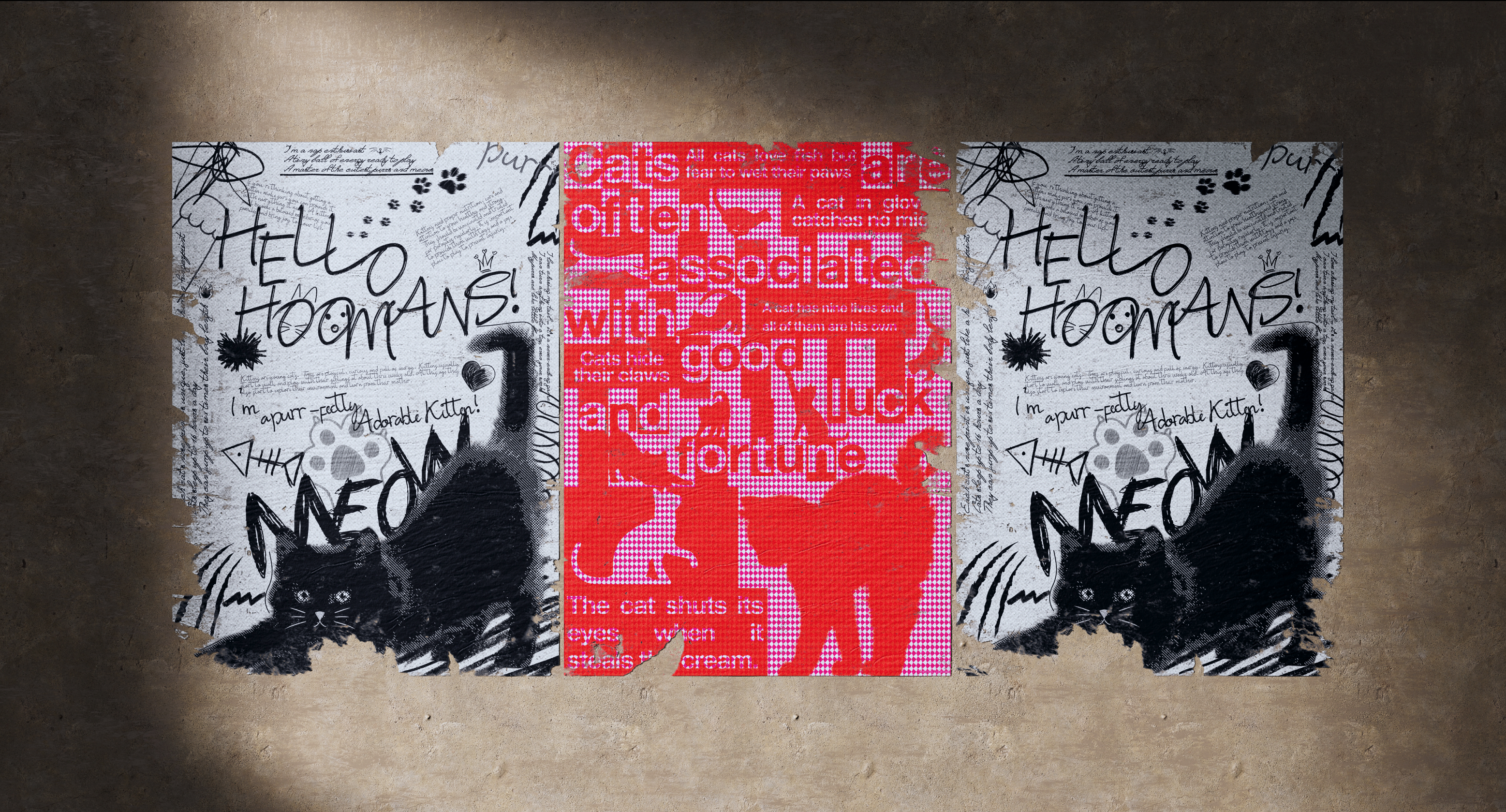 Poster Collection | Doja Cat | Cats — Изображение №13 — Графика на Dprofile