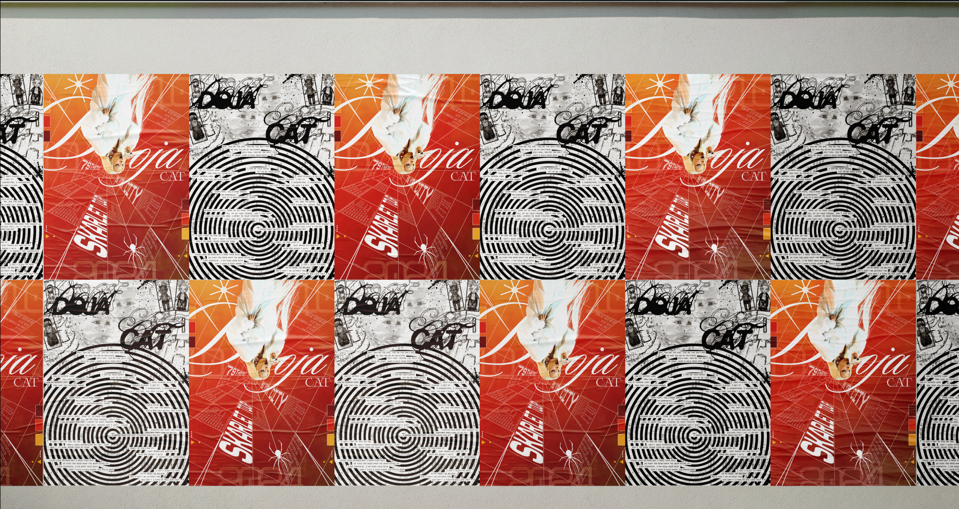 Poster Collection | Doja Cat | Cats — Изображение №8 — Графика на Dprofile