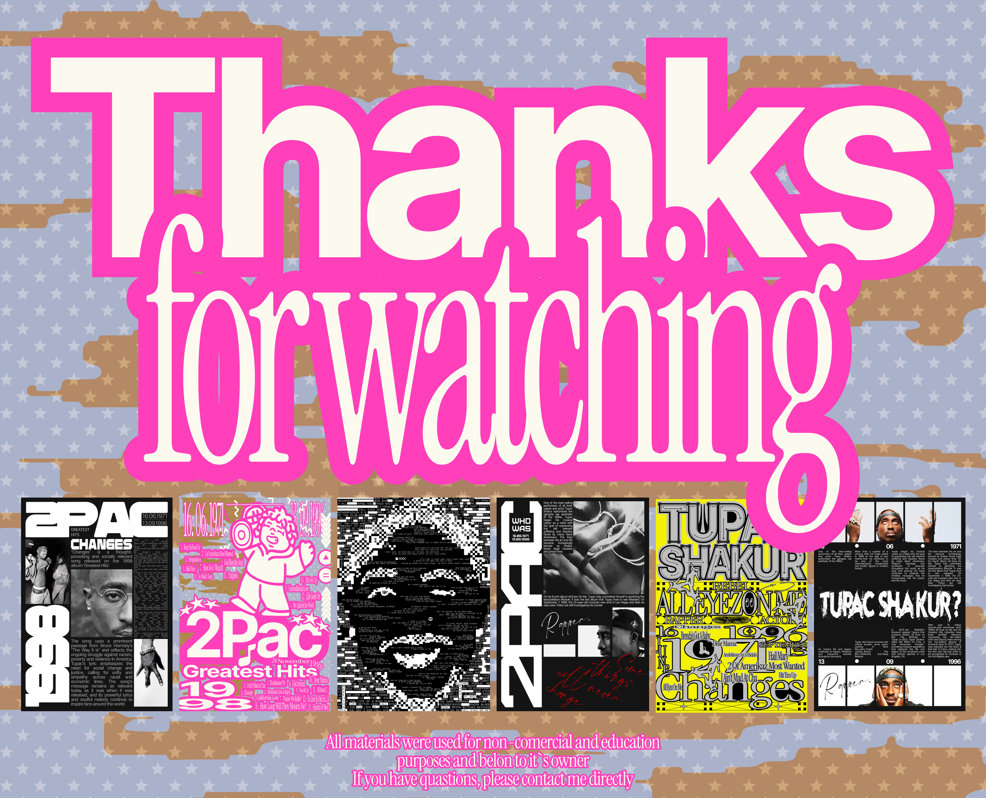 Poster Collection | 2Pac — Изображение №11 — Иллюстрация, Графика на Dprofile