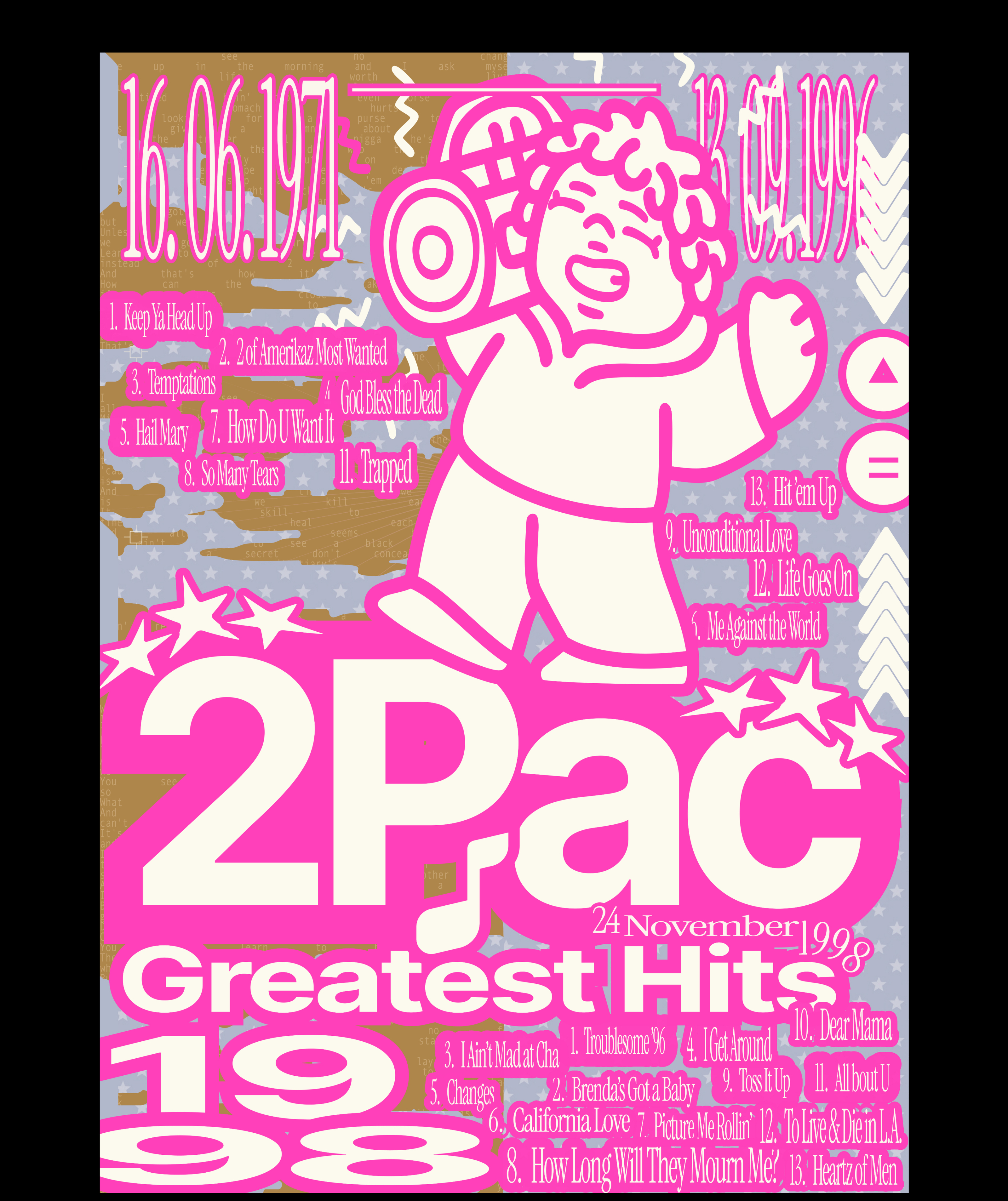 Poster Collection | 2Pac — Изображение №2 — Иллюстрация, Графика на Dprofile