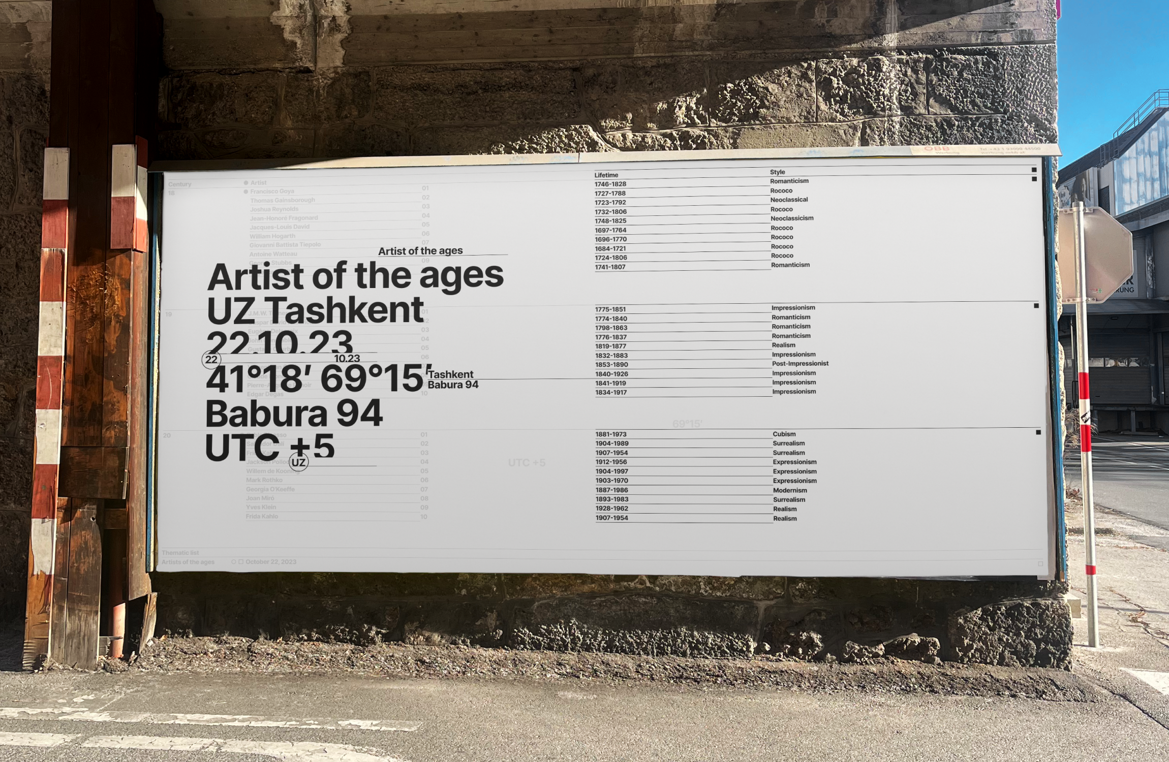 Artist of the ages.23 — Изображение №1 — Брендинг на Dprofile