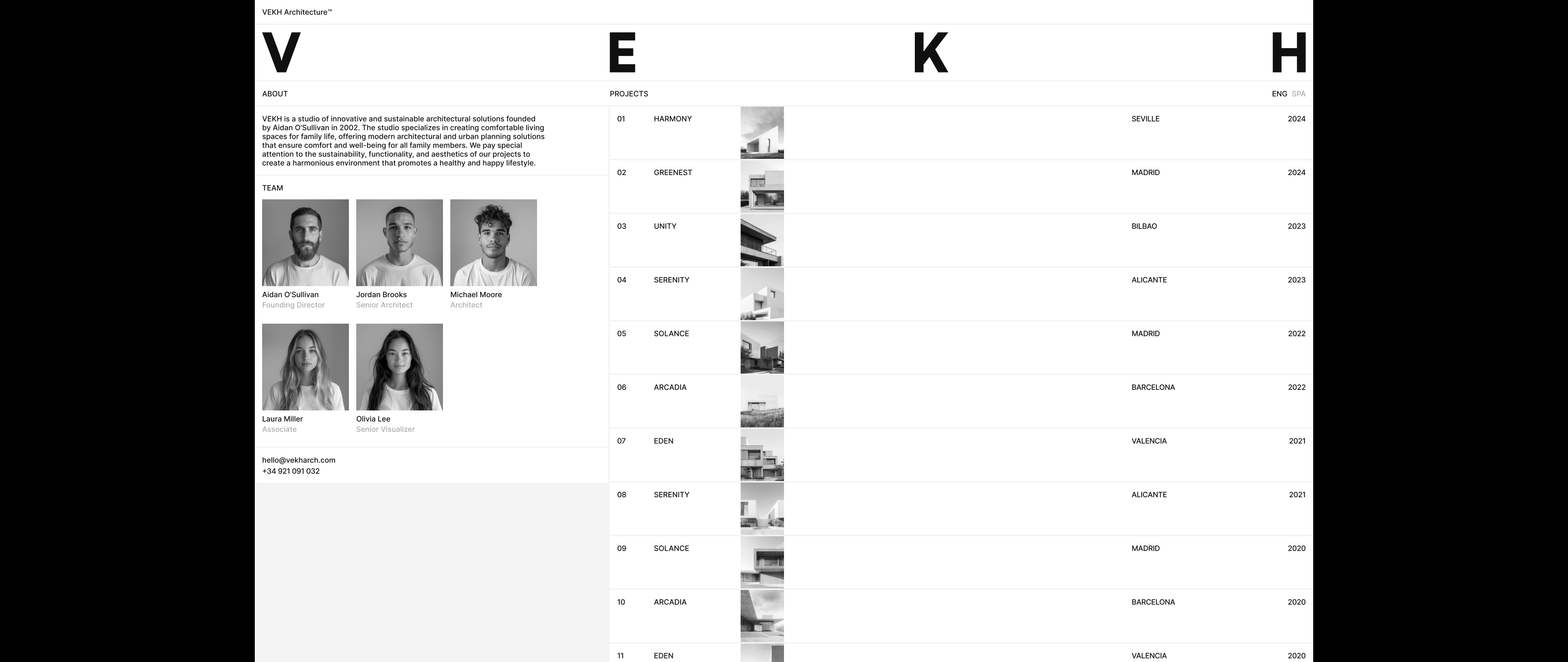 VEKH Architecture™ — Изображение №5 — Интерфейсы на Dprofile