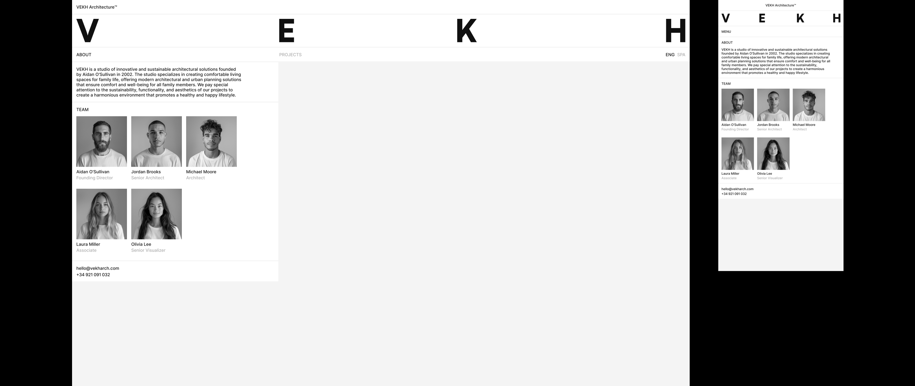 VEKH Architecture™ — Изображение №3 — Интерфейсы на Dprofile