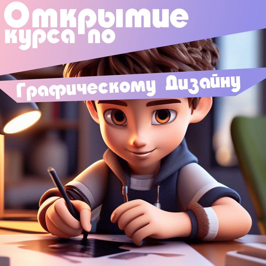 Курс по графическому дизайну (фэйк)) — Изображение №1 — Иллюстрация, Графика на Dprofile
