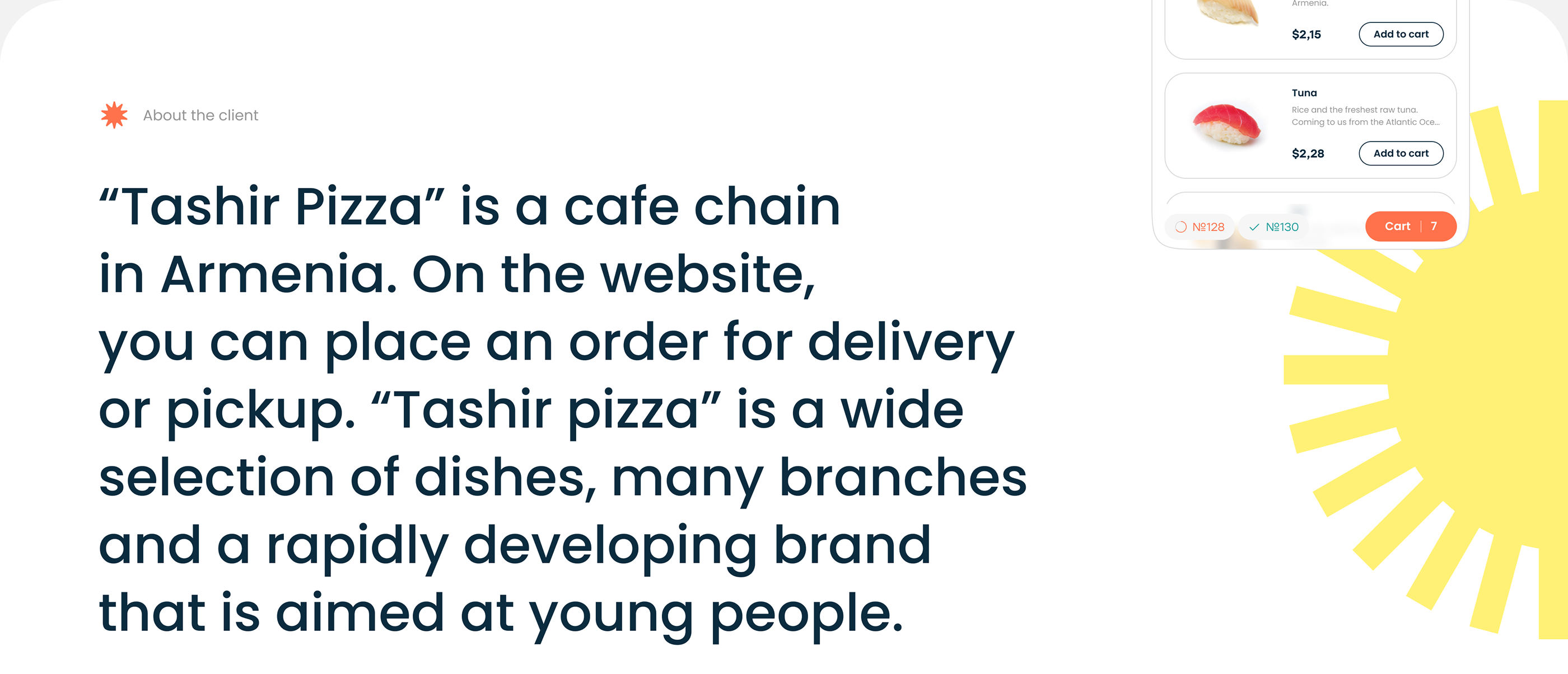 Website redesign for a cafe chain Tashir pizza — Изображение №2 — Интерфейсы на Dprofile