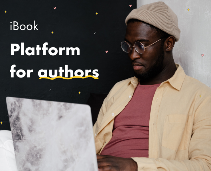 iBook | Platform for authors and writers — Интерфейсы на Dprofile