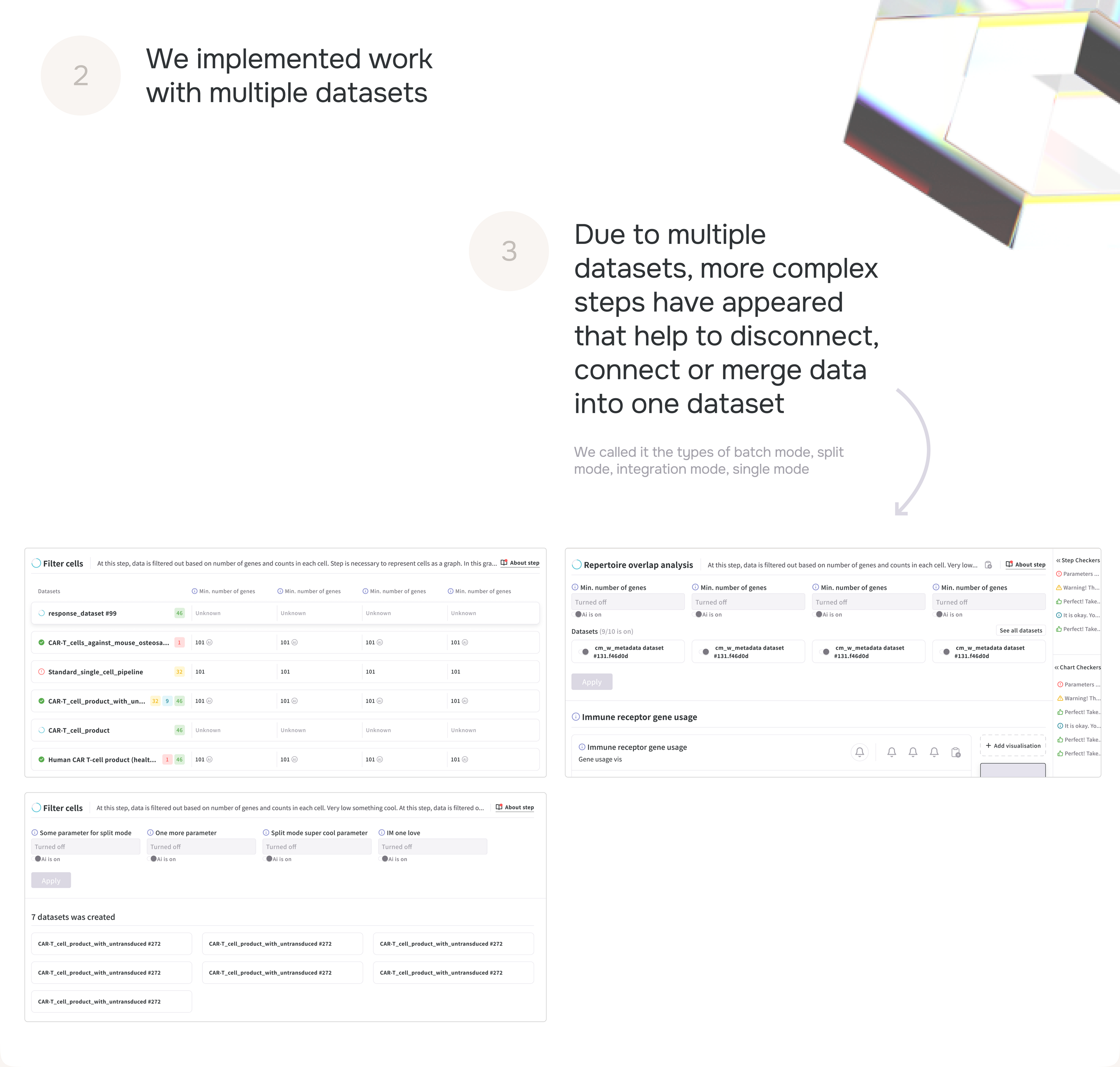 Product Design | ImmunoMind | Biotech platform — Изображение №14 — Интерфейсы на Dprofile