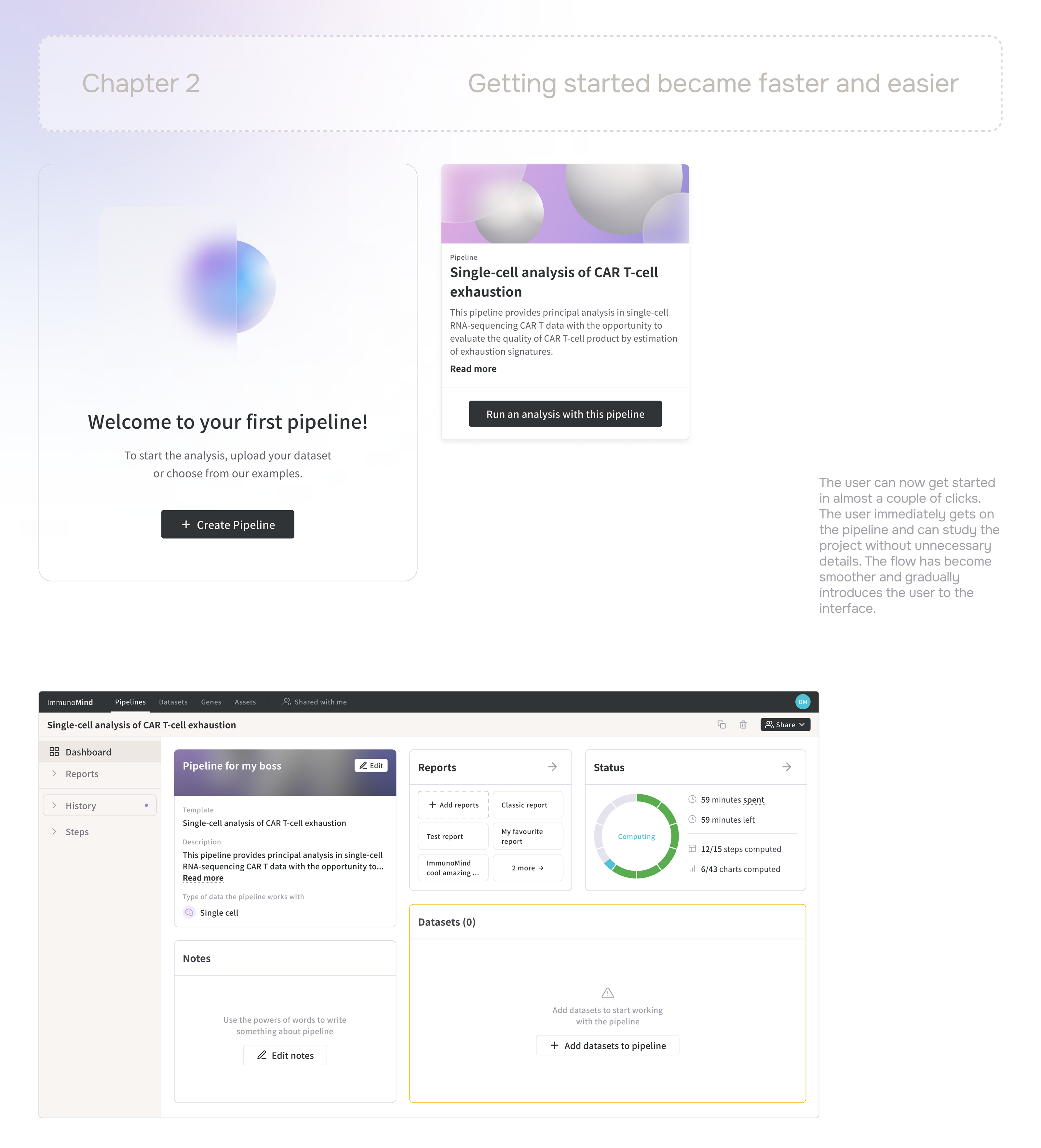 Product Design | ImmunoMind | Biotech platform — Изображение №12 — Интерфейсы на Dprofile