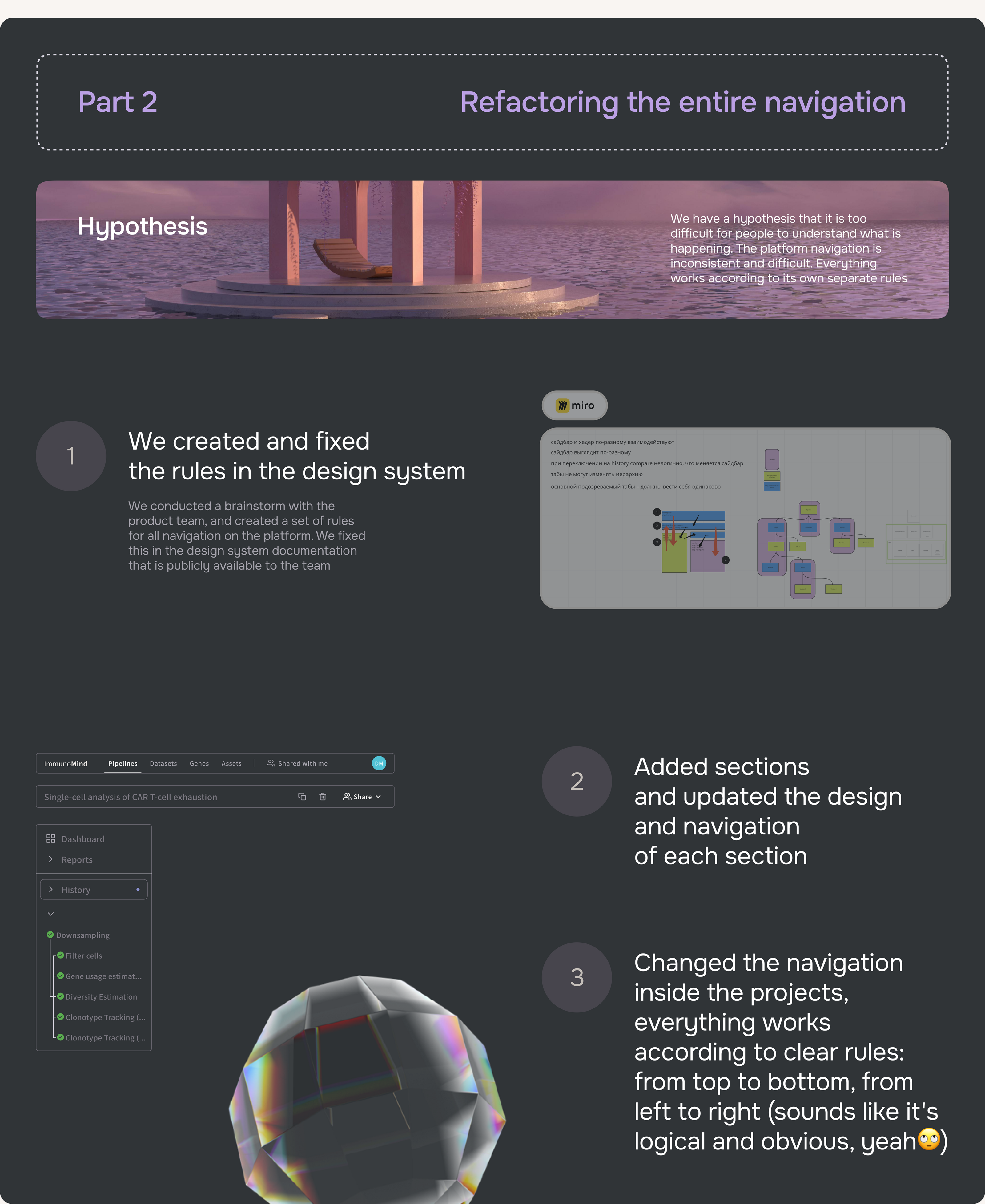 Product Design | ImmunoMind | Biotech platform — Изображение №15 — Интерфейсы на Dprofile