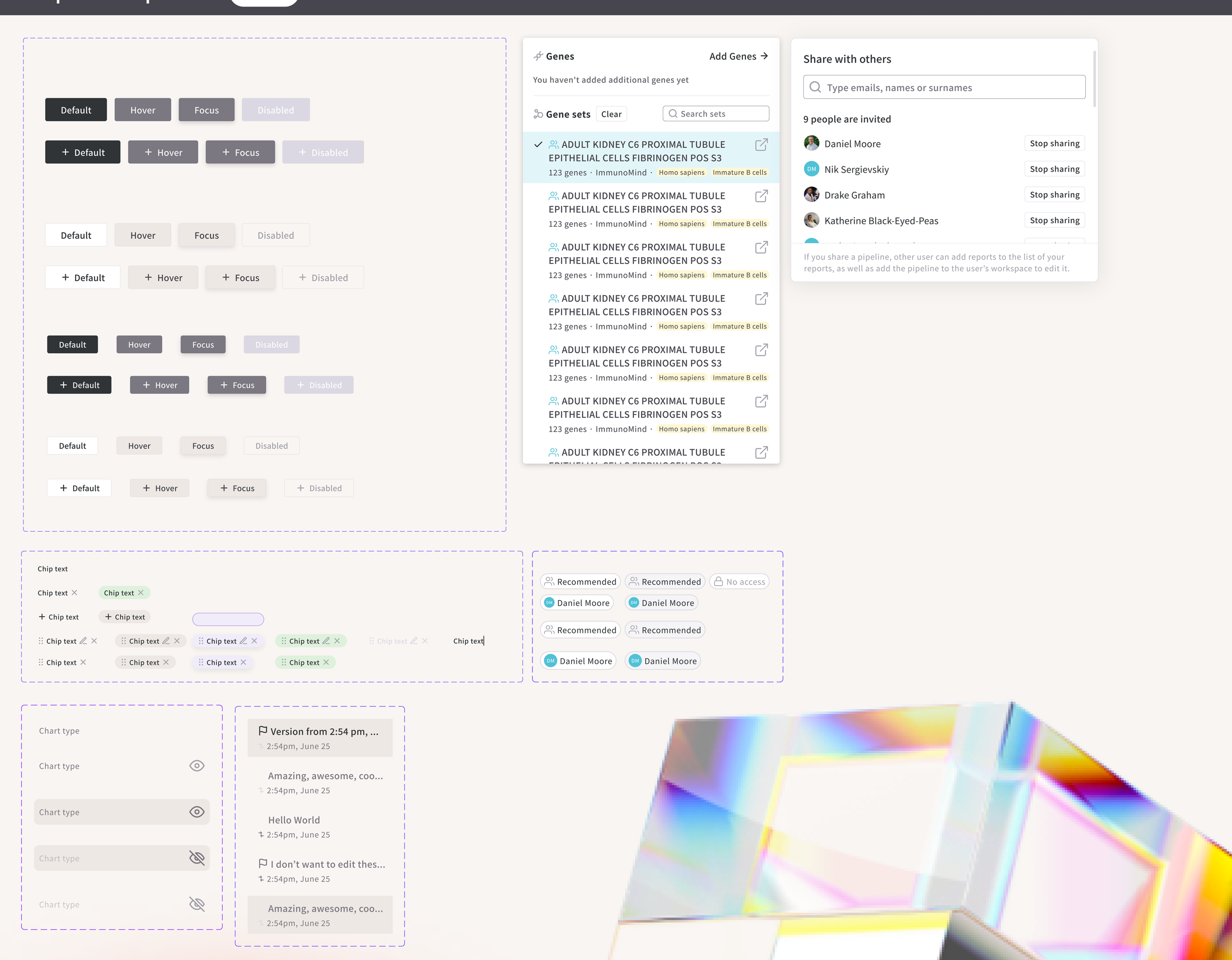 Product Design | ImmunoMind | Biotech platform — Изображение №29 — Интерфейсы на Dprofile