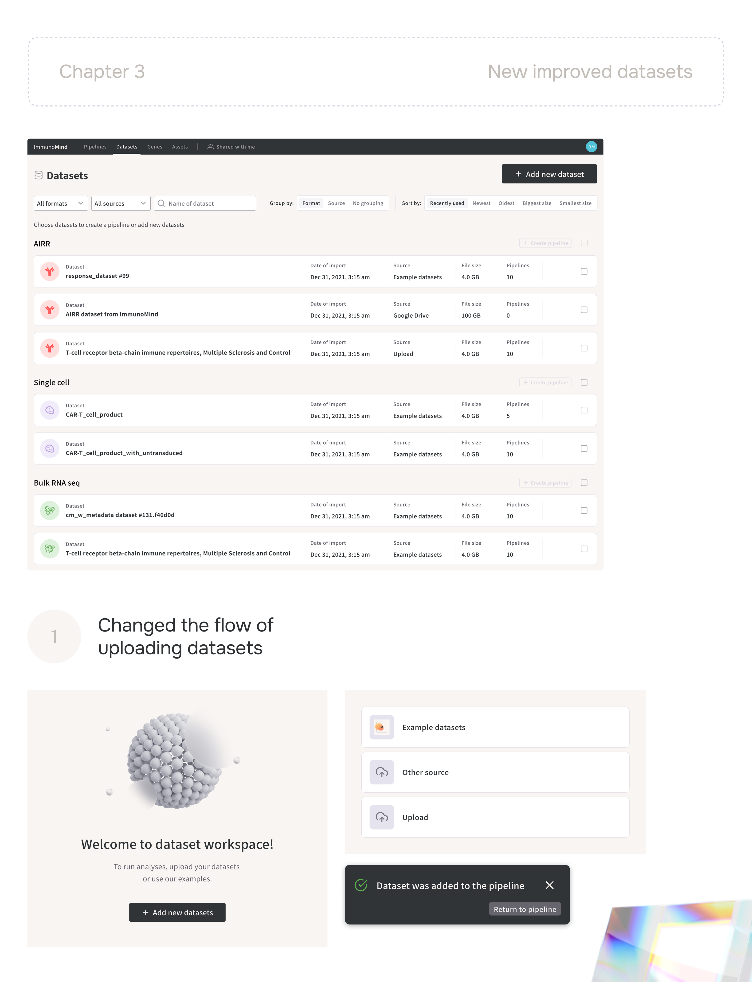 Product Design | ImmunoMind | Biotech platform — Изображение №13 — Интерфейсы на Dprofile