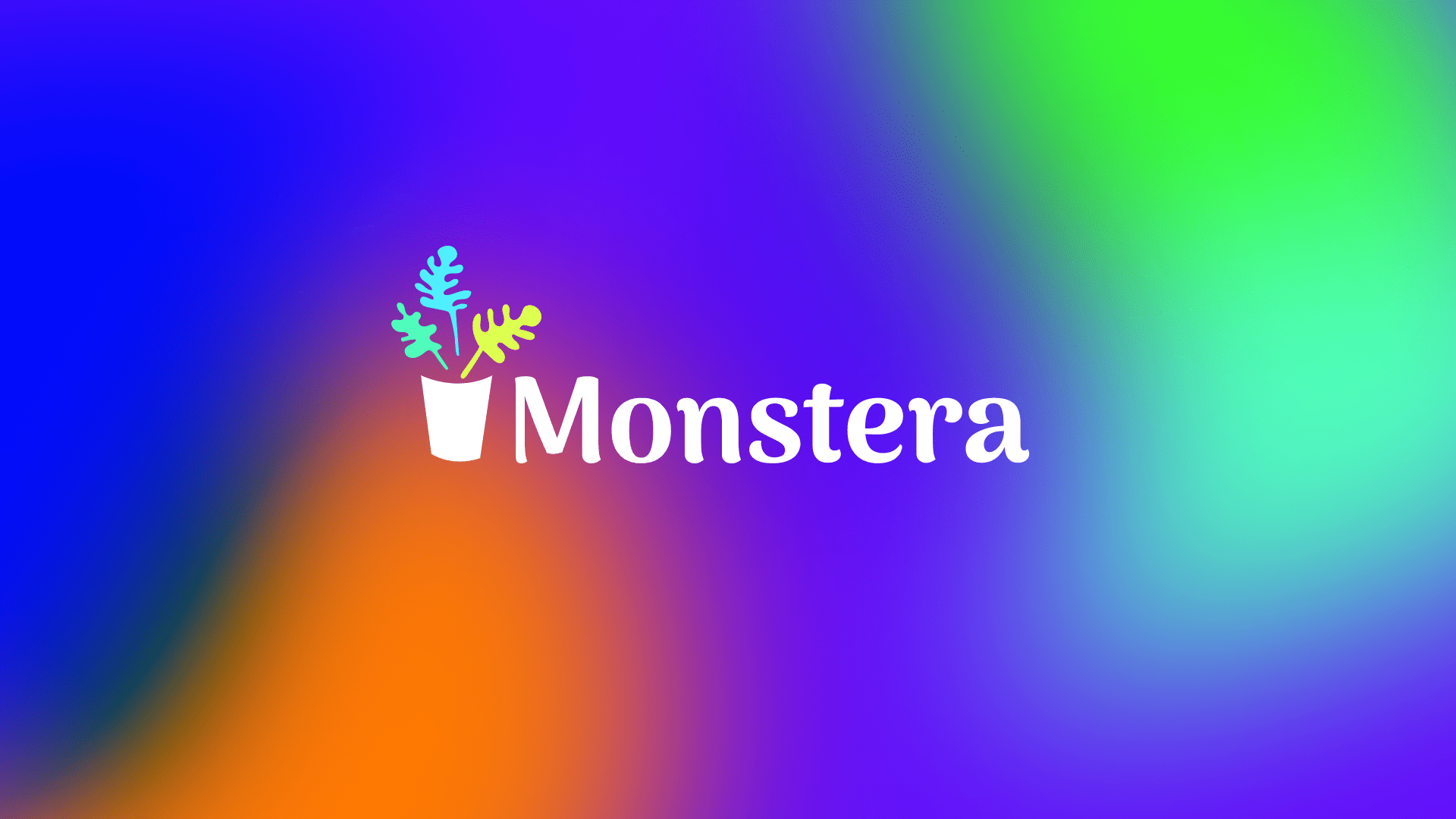 Monstera | блог по уходу за домашними растениями | logo — Изображение №1 — Брендинг на Dprofile
