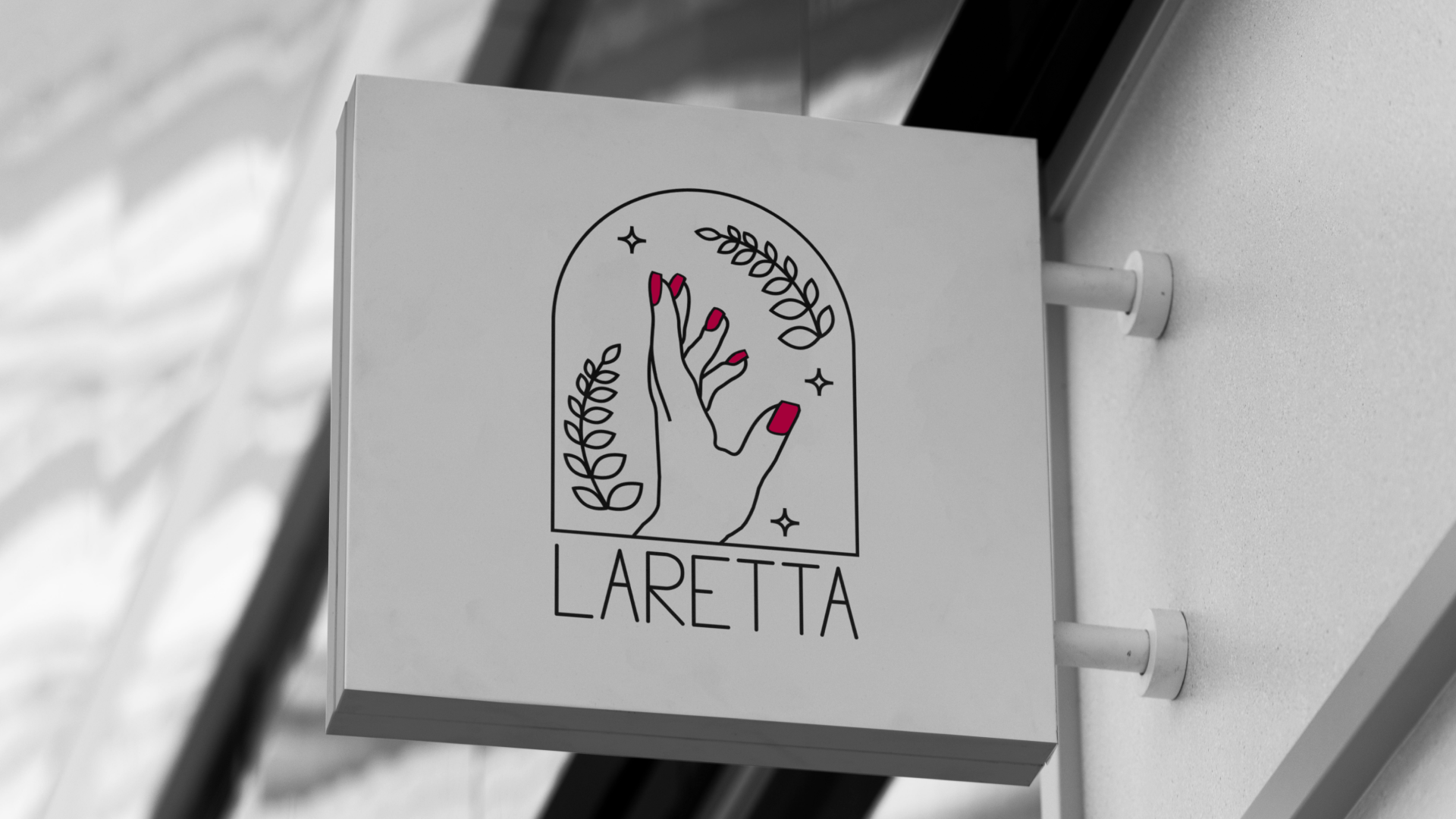 Маникюрный салон «Laretta» | manicure salon — Изображение №3 — Интерфейсы, Брендинг, Графика на Dprofile