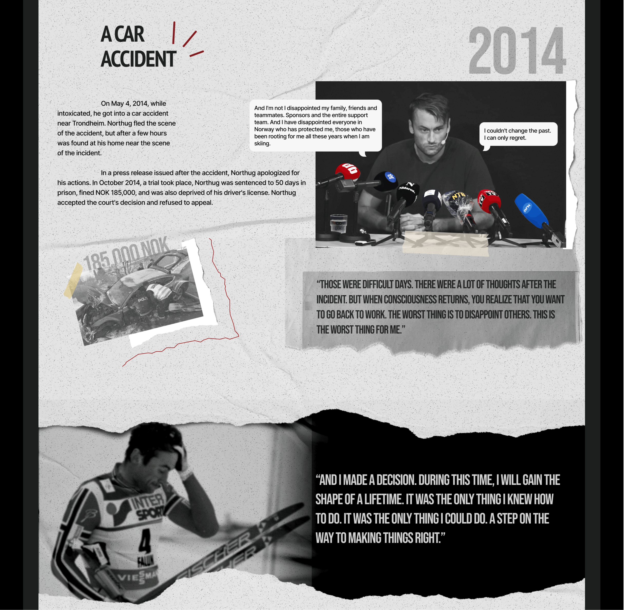 Petter Northug / Longread — Изображение №11 — Интерфейсы на Dprofile