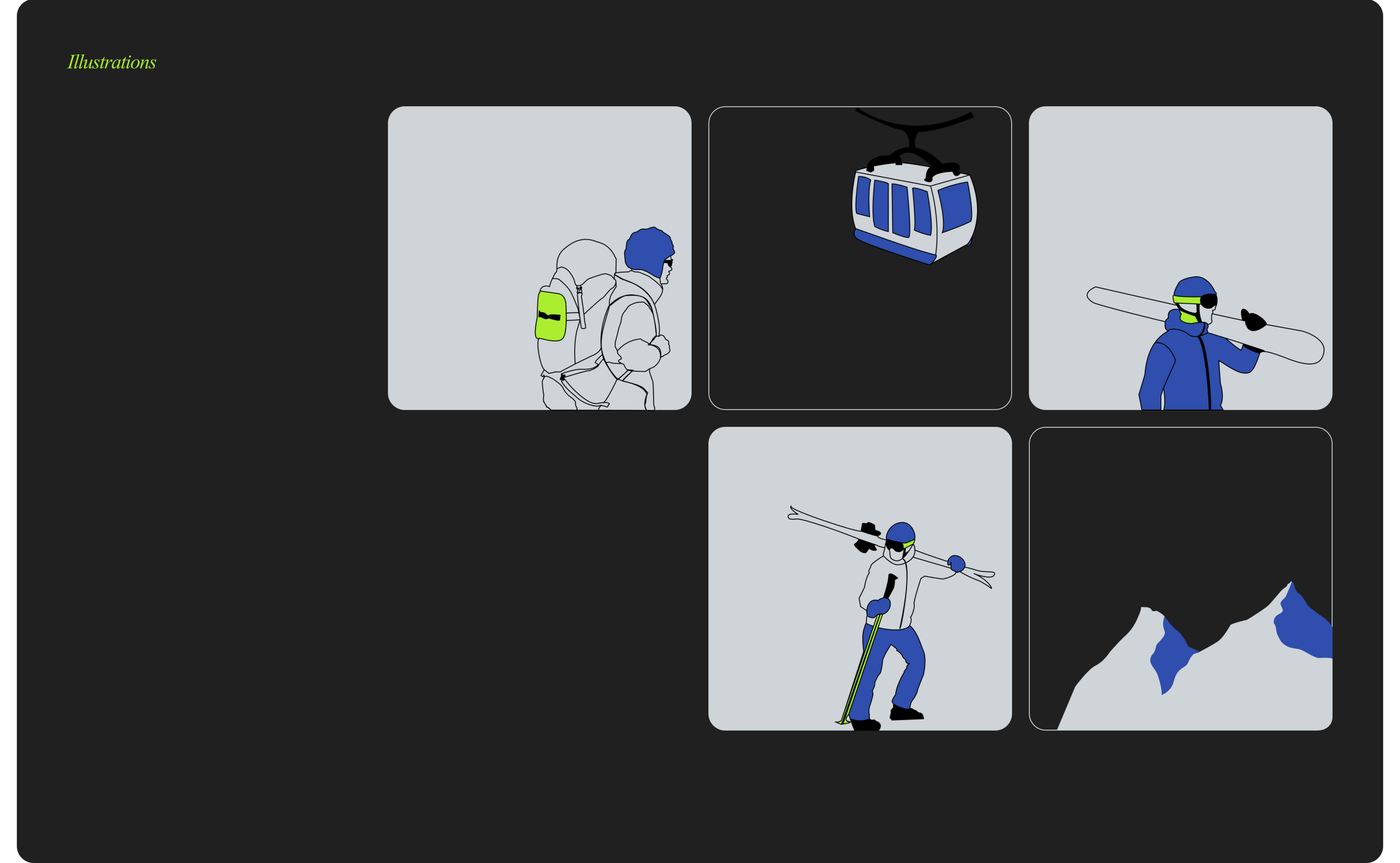 Landing page / hiking and skiing — Изображение №4 — Интерфейсы на Dprofile