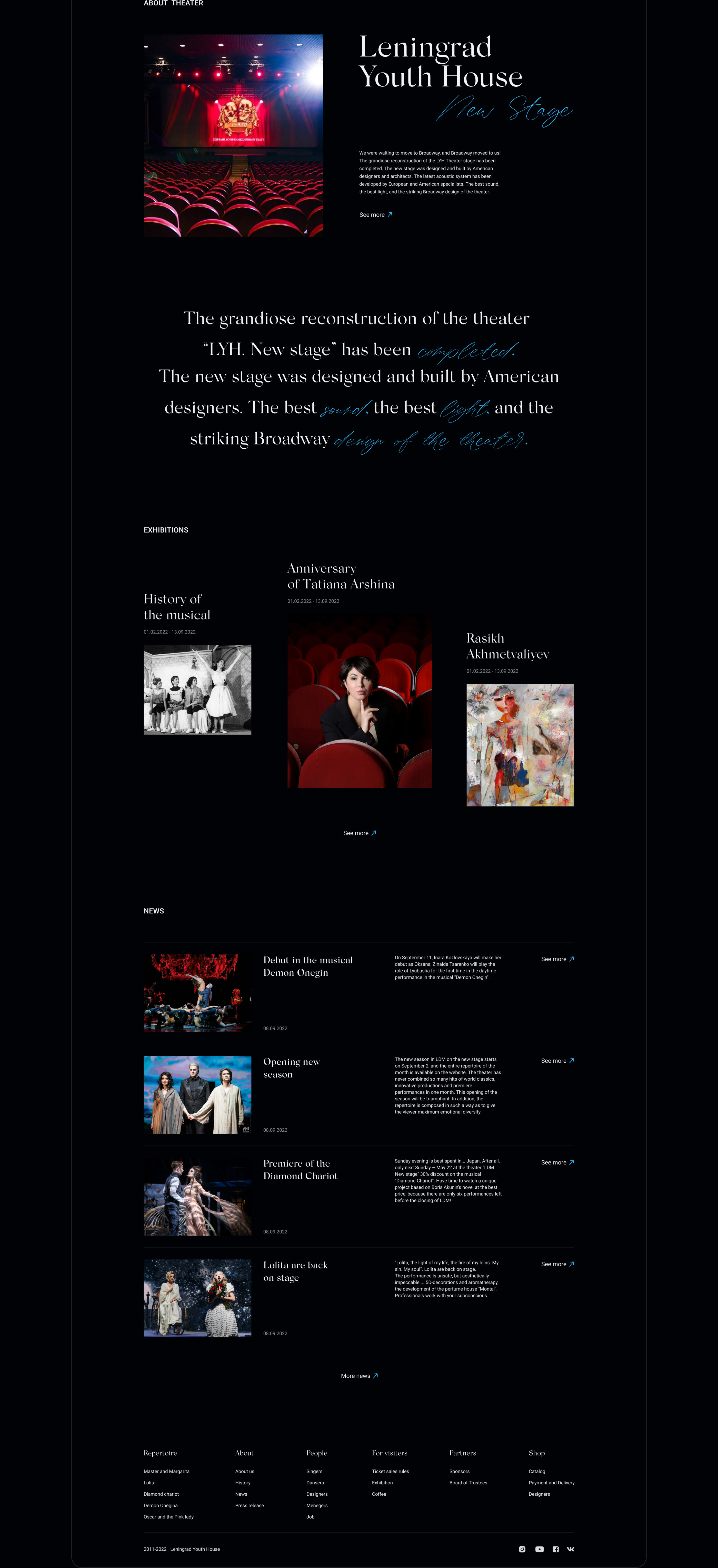 Design concept for theater — Изображение №6 — Интерфейсы на Dprofile