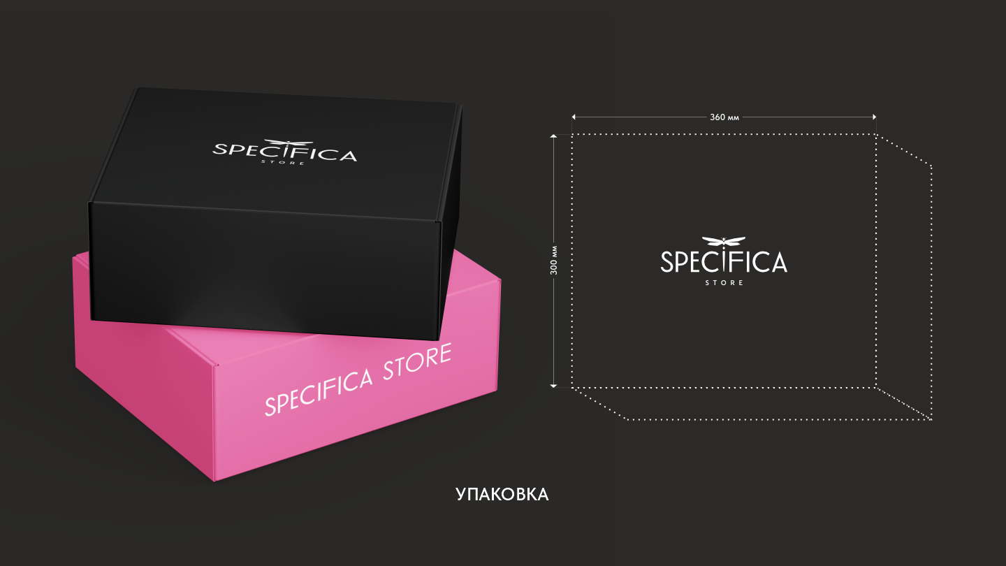 Дизайн логотипа для магазина женской одежды Specifica Store — Изображение №9 — Брендинг на Dprofile