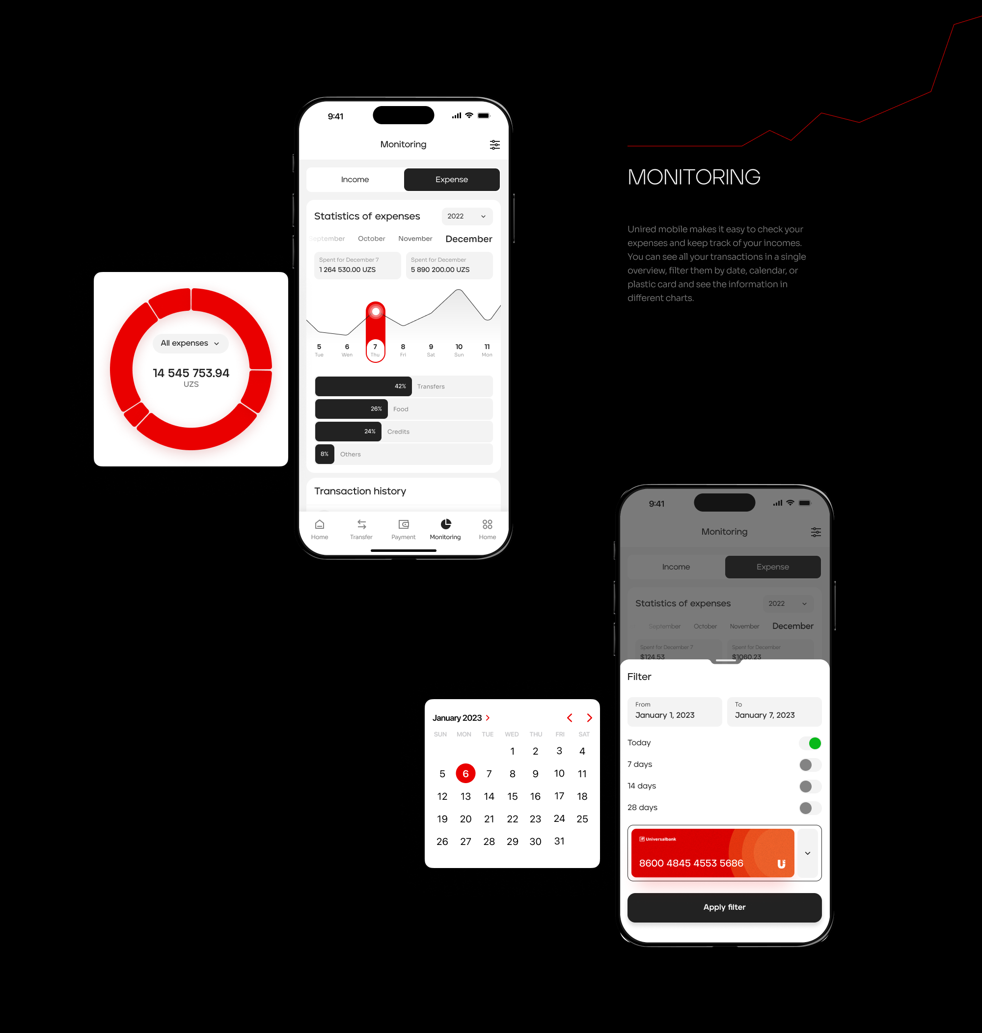 Online banking | Unired mobile app & branding — Изображение №14 — Интерфейсы на Dprofile