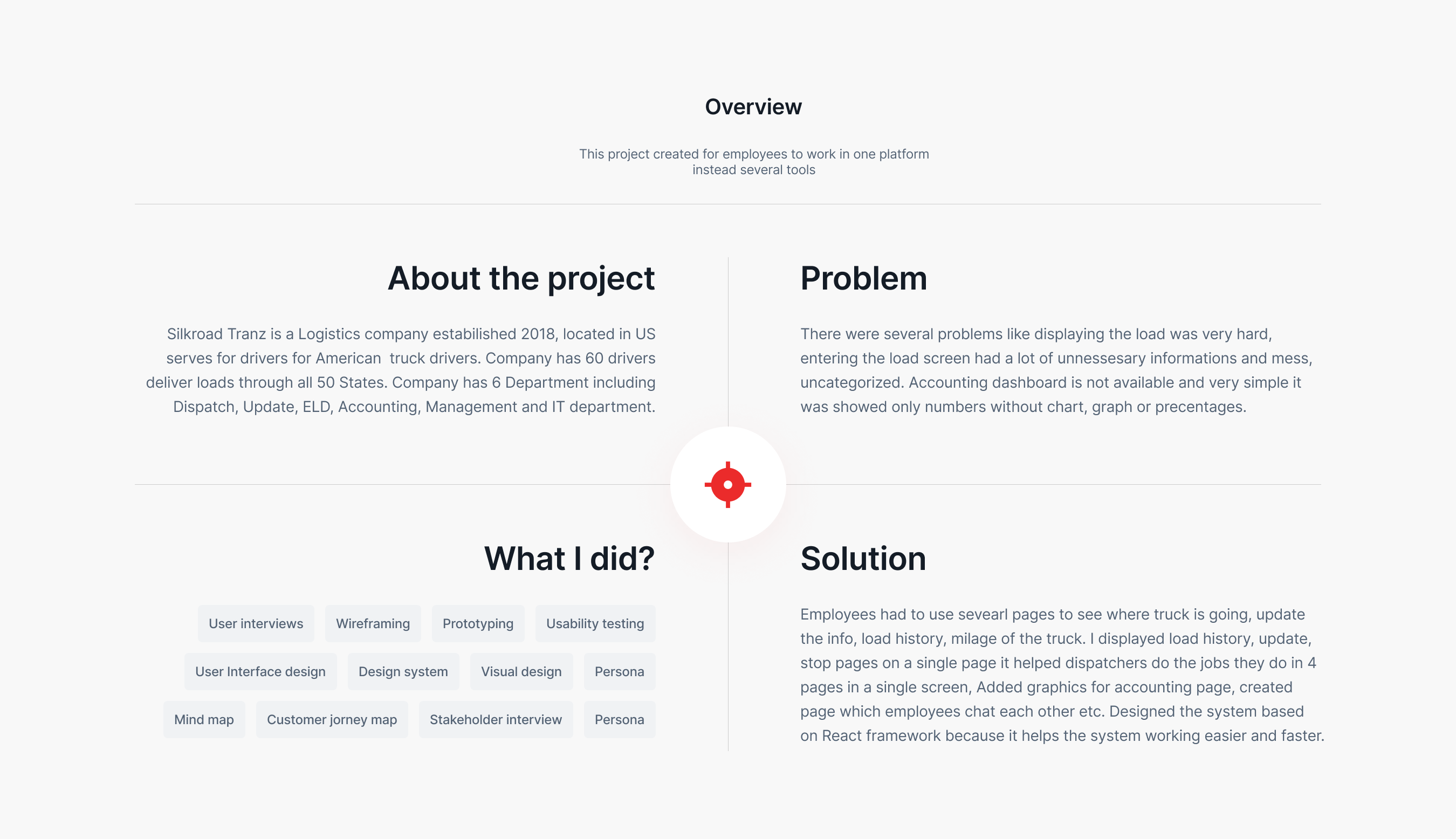 SaaS Logistics App (TMS) — Изображение №2 — Интерфейсы на Dprofile