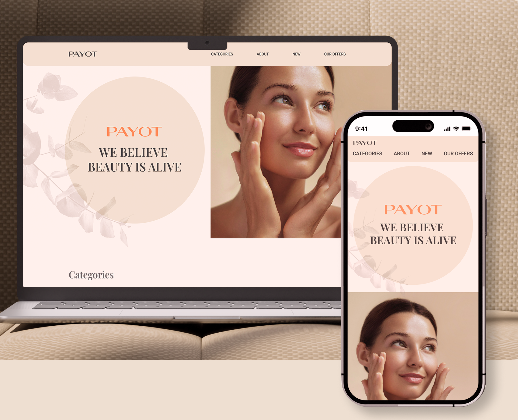 PAYOT/редизайн/лэндинг — Интерфейсы на Dprofile
