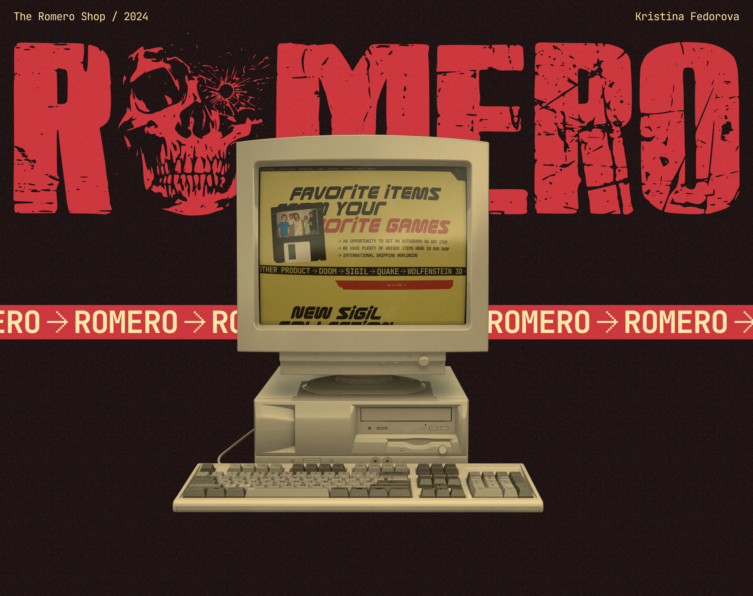 Online store for John Romero — Изображение №1 — Интерфейсы на Dprofile