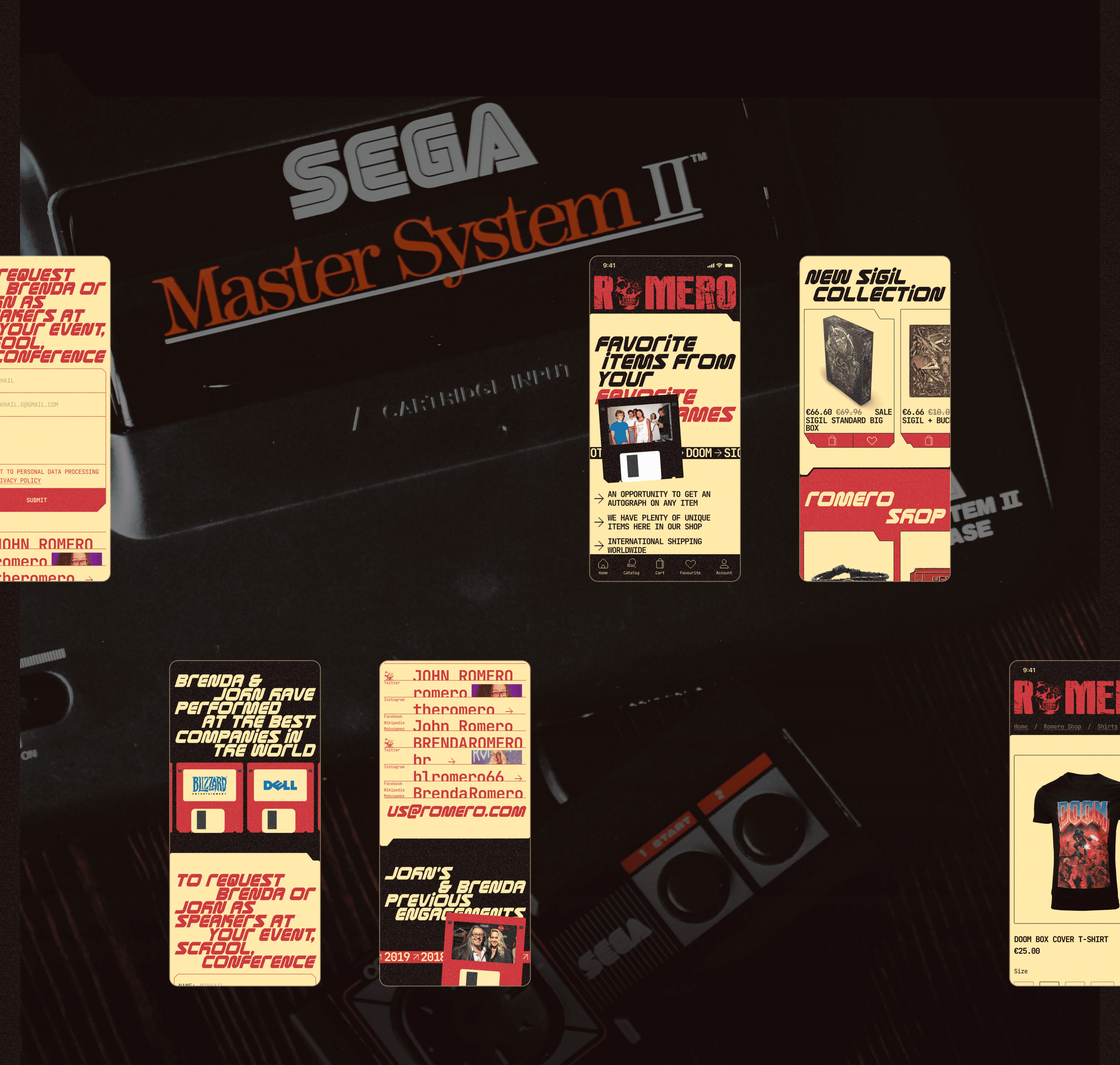 Online store for John Romero — Изображение №12 — Интерфейсы на Dprofile