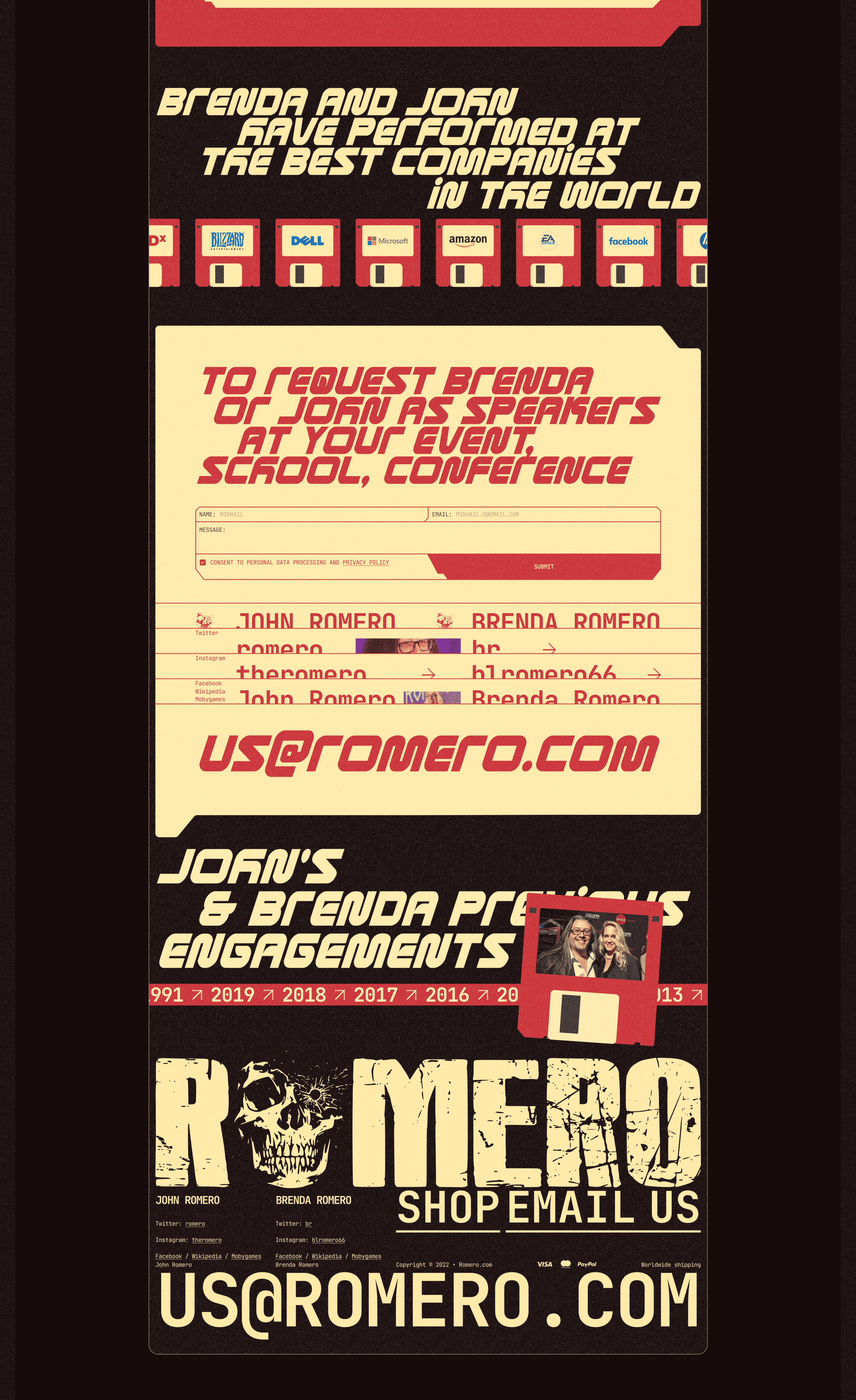 Online store for John Romero — Изображение №11 — Интерфейсы на Dprofile