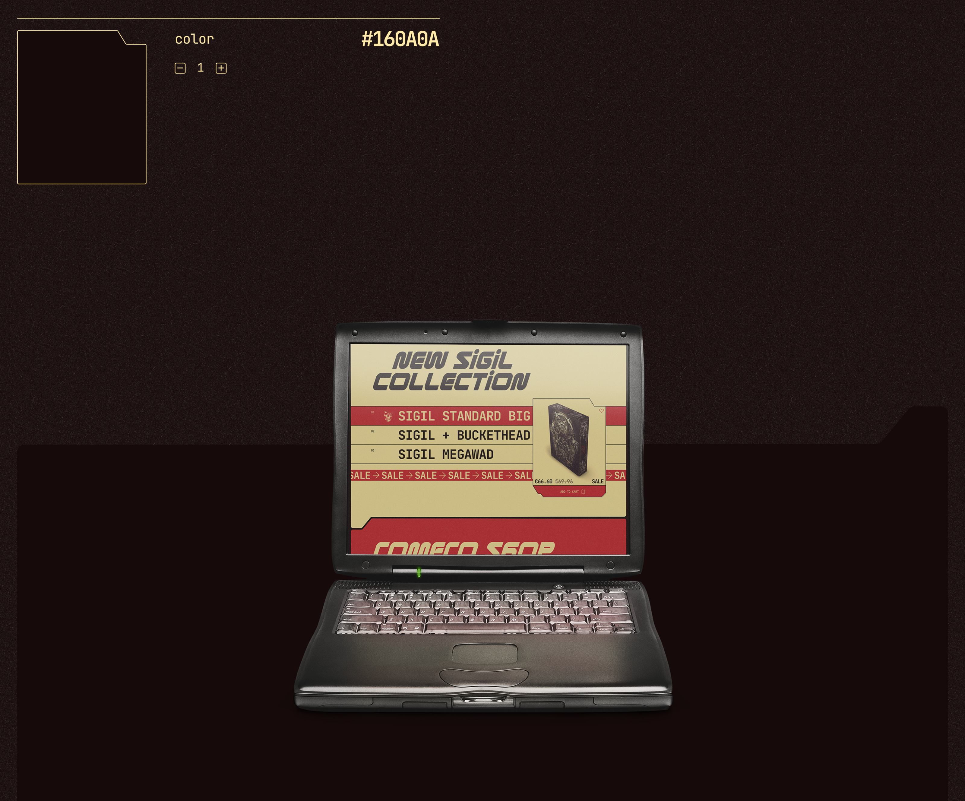 Online store for John Romero — Изображение №9 — Интерфейсы на Dprofile