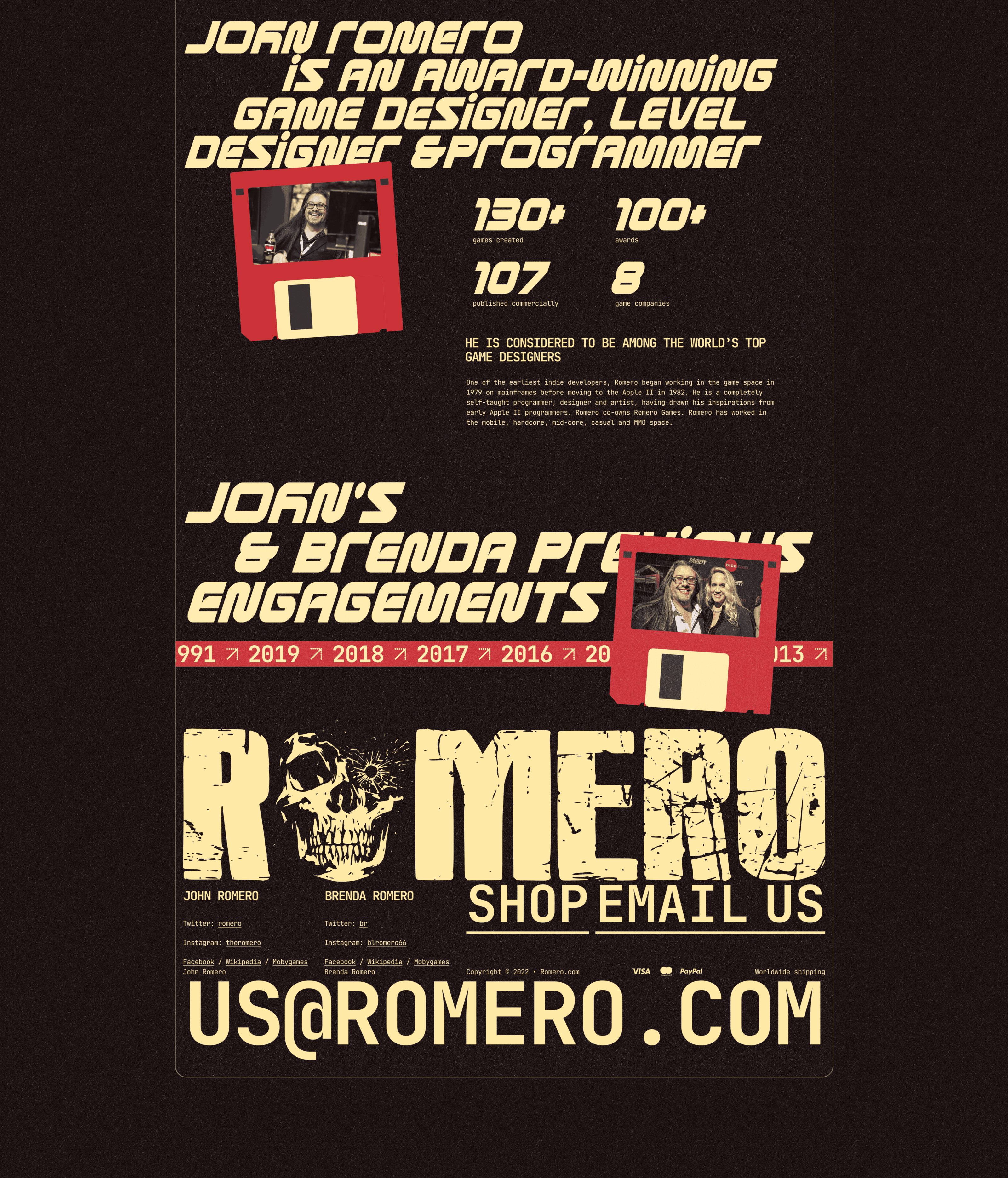Online store for John Romero — Изображение №17 — Интерфейсы на Dprofile