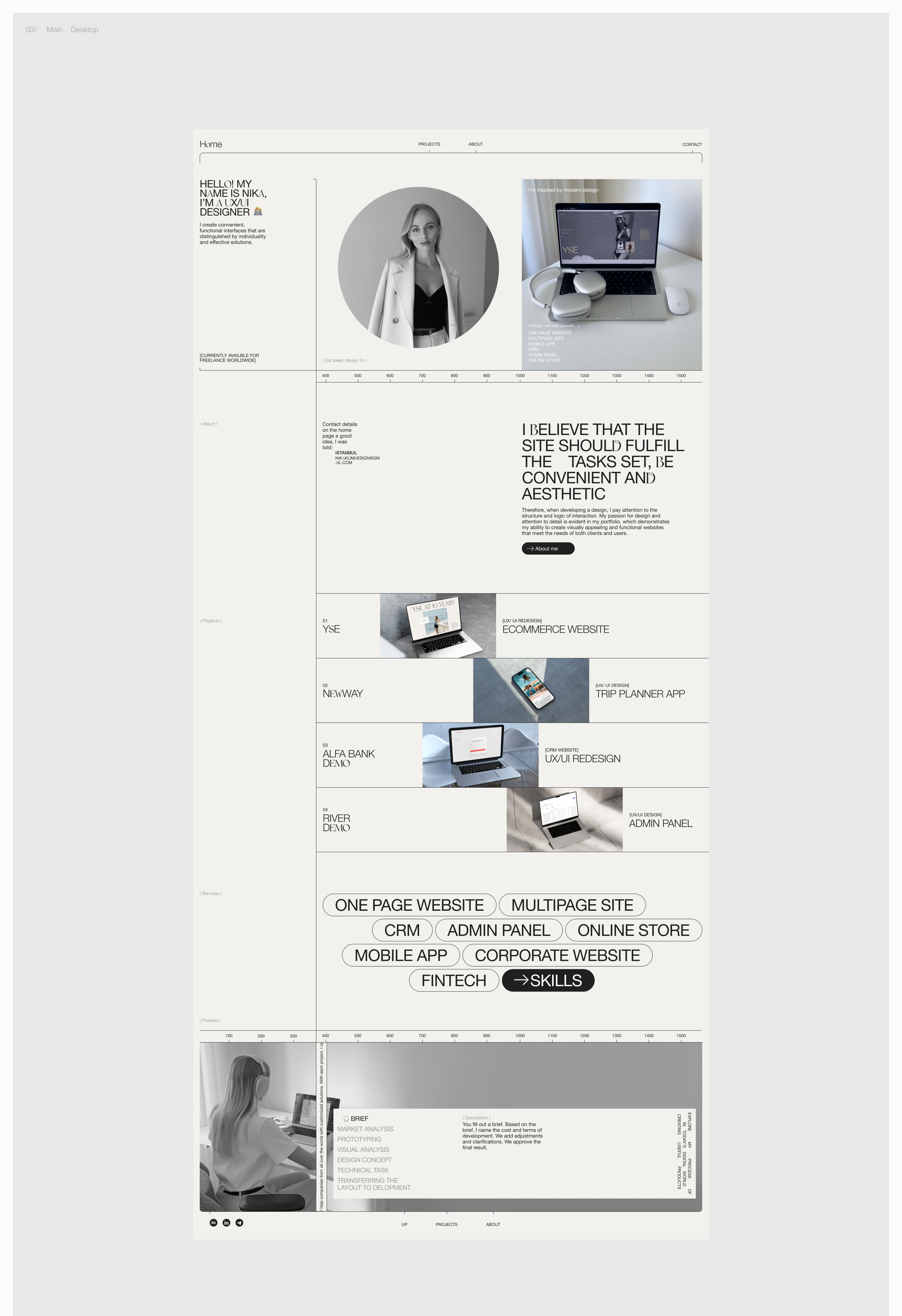 Personal Portfolio — Изображение №5 — Графика, Интерфейсы на Dprofile