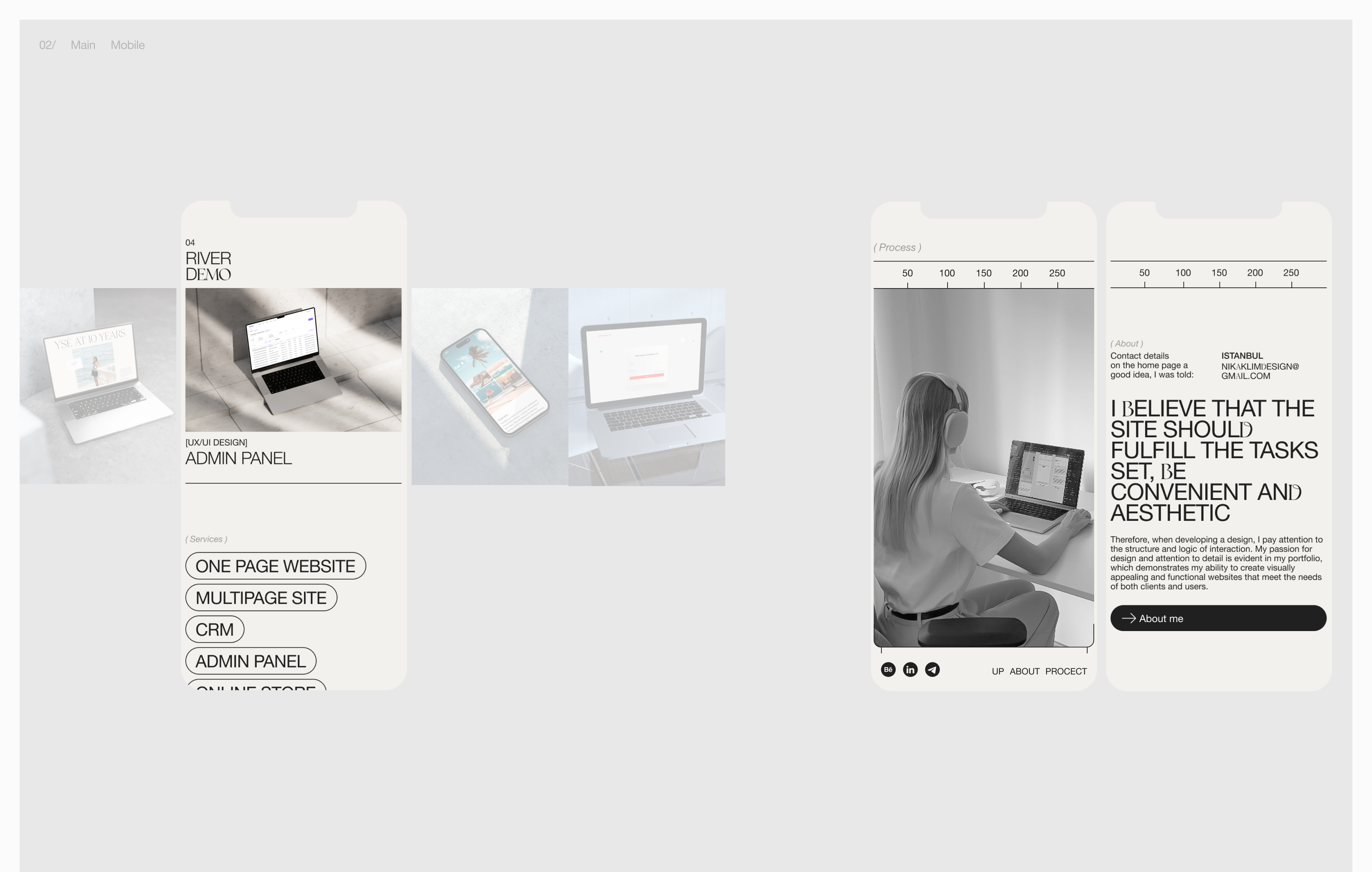Personal Portfolio — Изображение №4 — Графика, Интерфейсы на Dprofile
