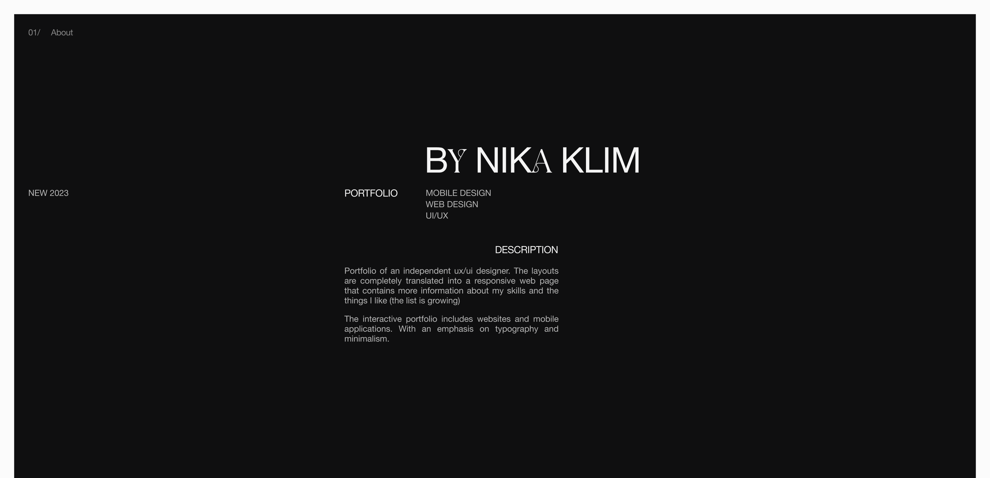 Personal Portfolio — Изображение №3 — Графика, Интерфейсы на Dprofile