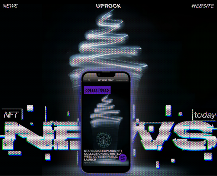 NFT NEWS TODAY | News Website — Интерфейсы на Dprofile
