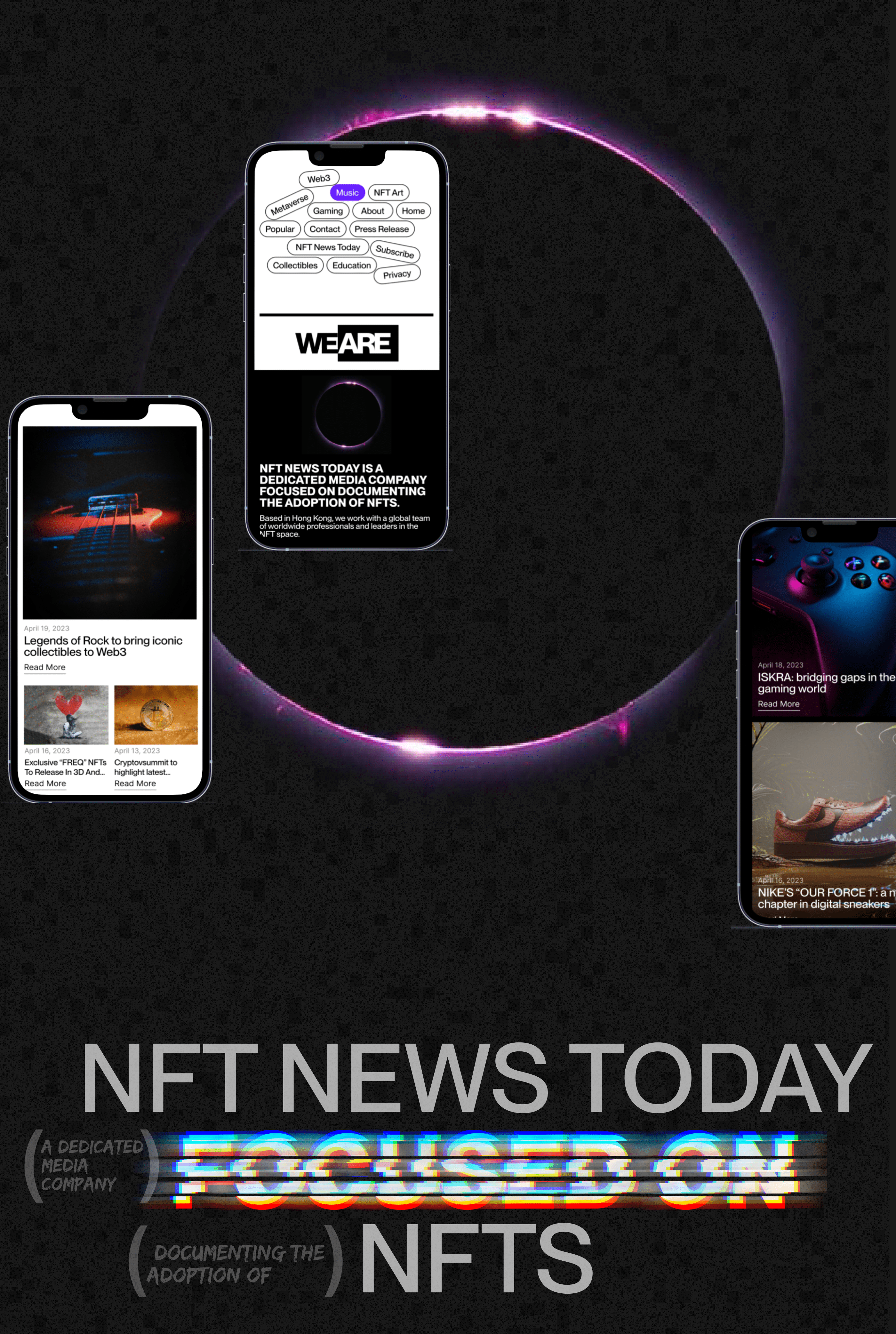 NFT NEWS TODAY | News Website — Изображение №3 — Интерфейсы на Dprofile