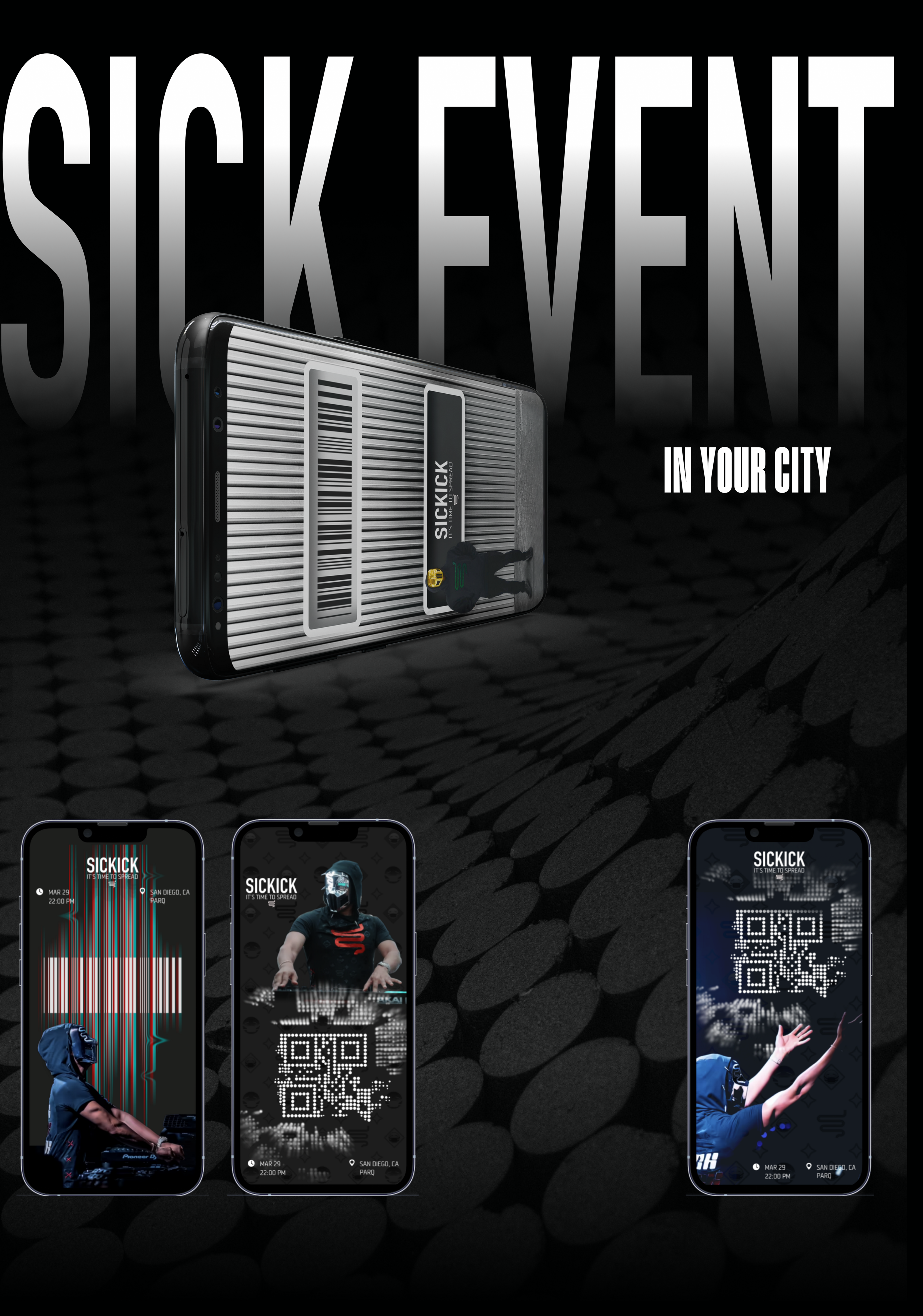Music poster collection | SICKICK — Изображение №7 — Графика на Dprofile