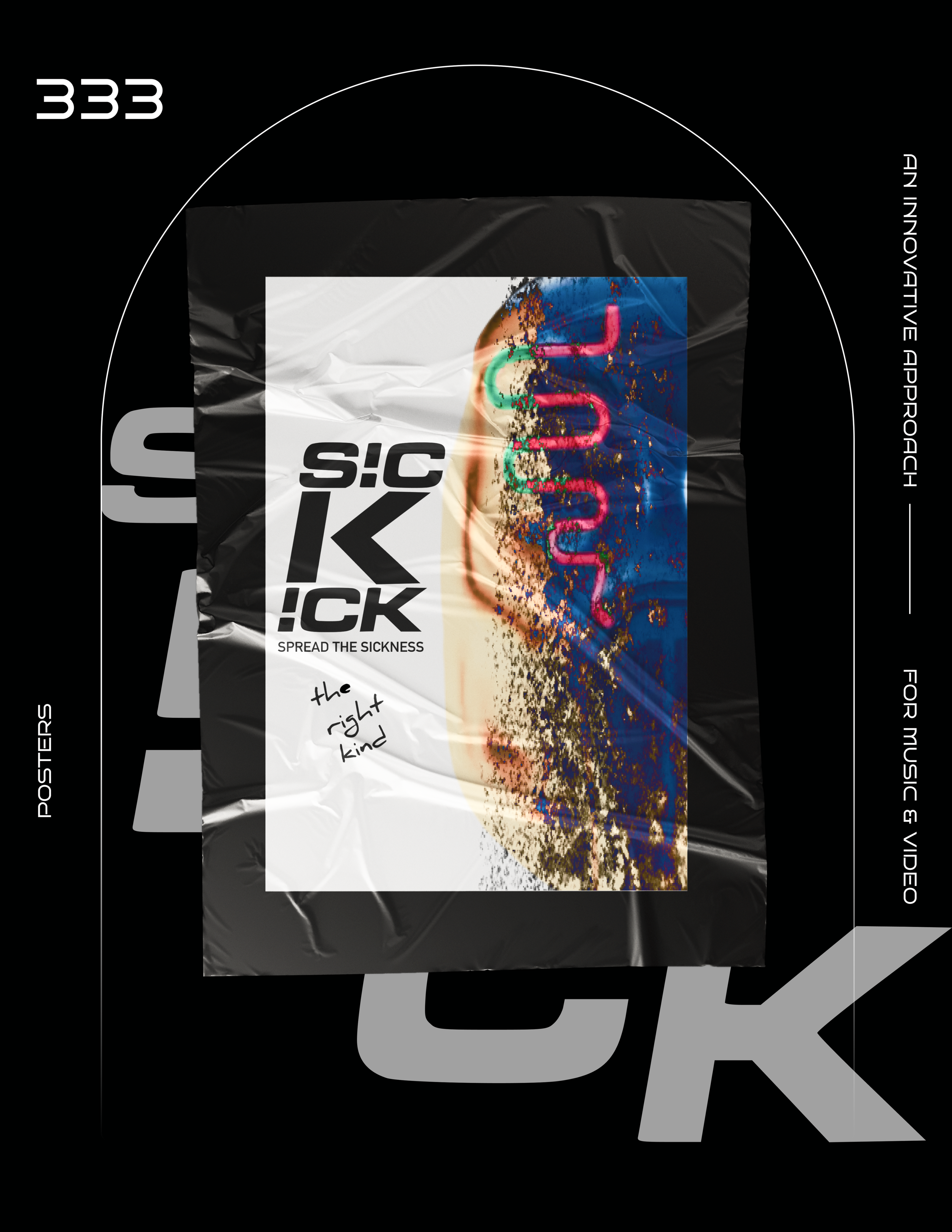 Music poster collection | SICKICK — Изображение №5 — Графика на Dprofile