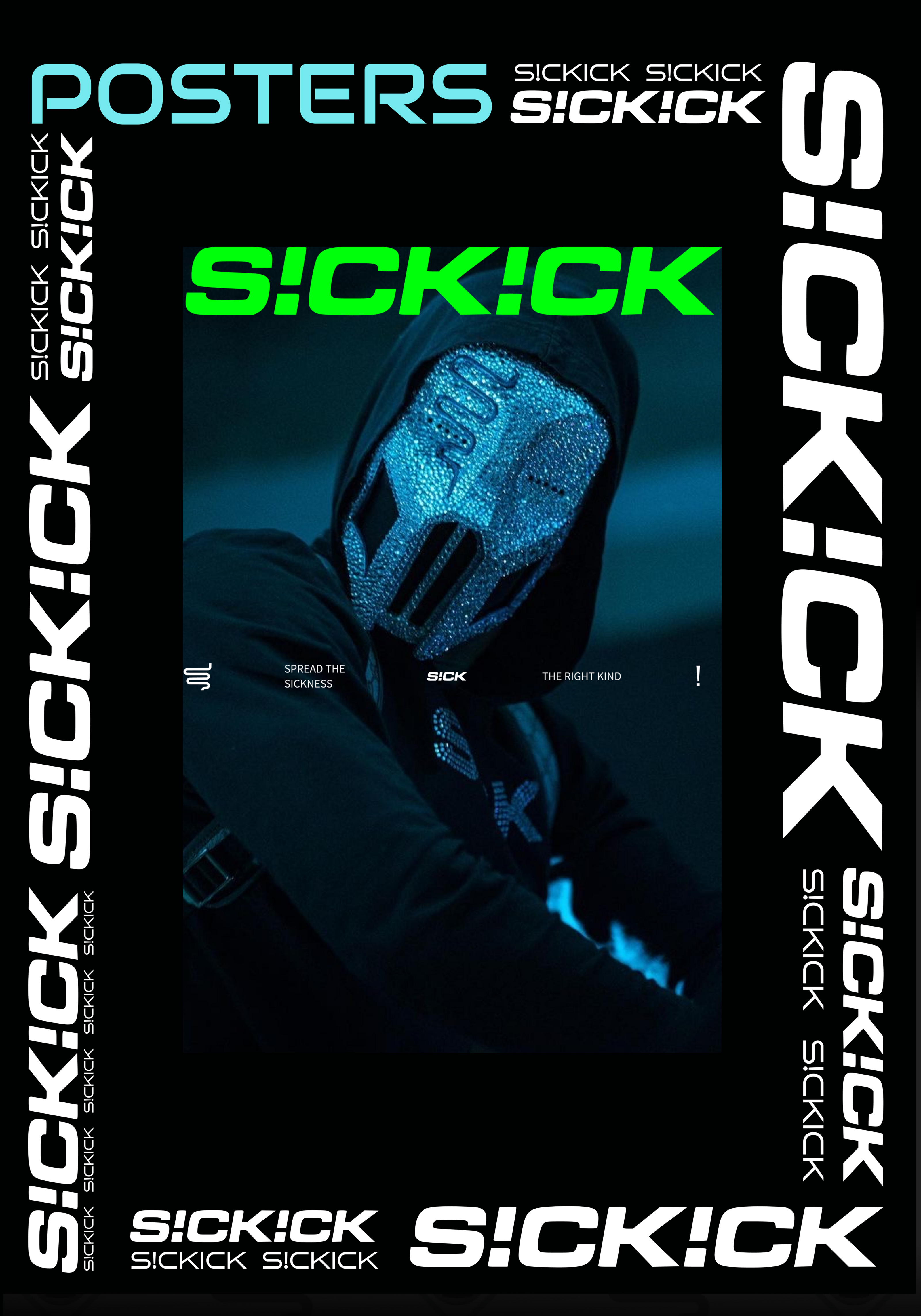 Music poster collection | SICKICK — Изображение №8 — Графика на Dprofile