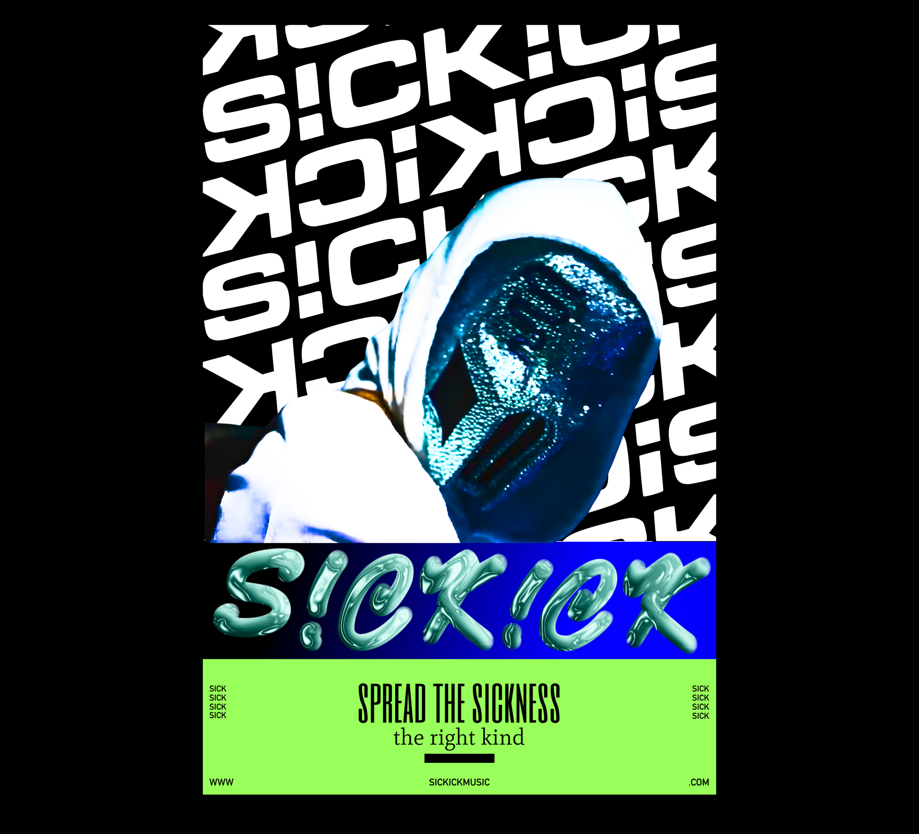Music poster collection | SICKICK — Изображение №2 — Графика на Dprofile