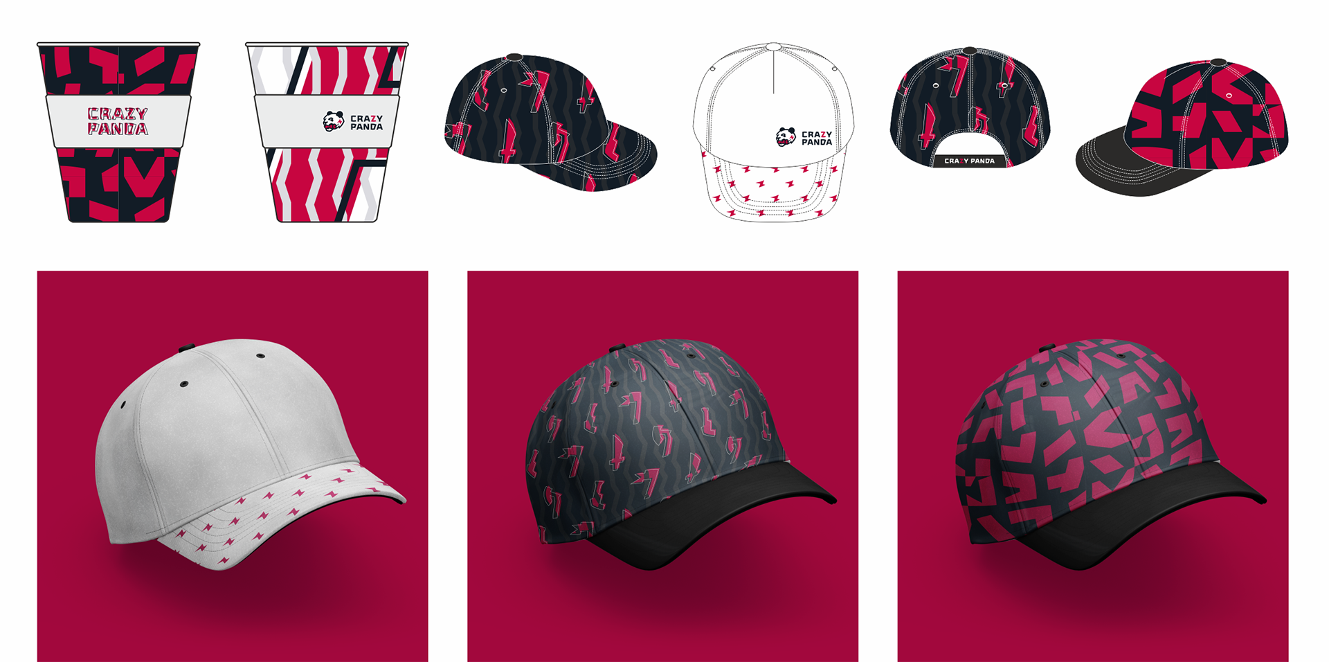 CrazyPanda Merch — Изображение №4 — Брендинг на Dprofile