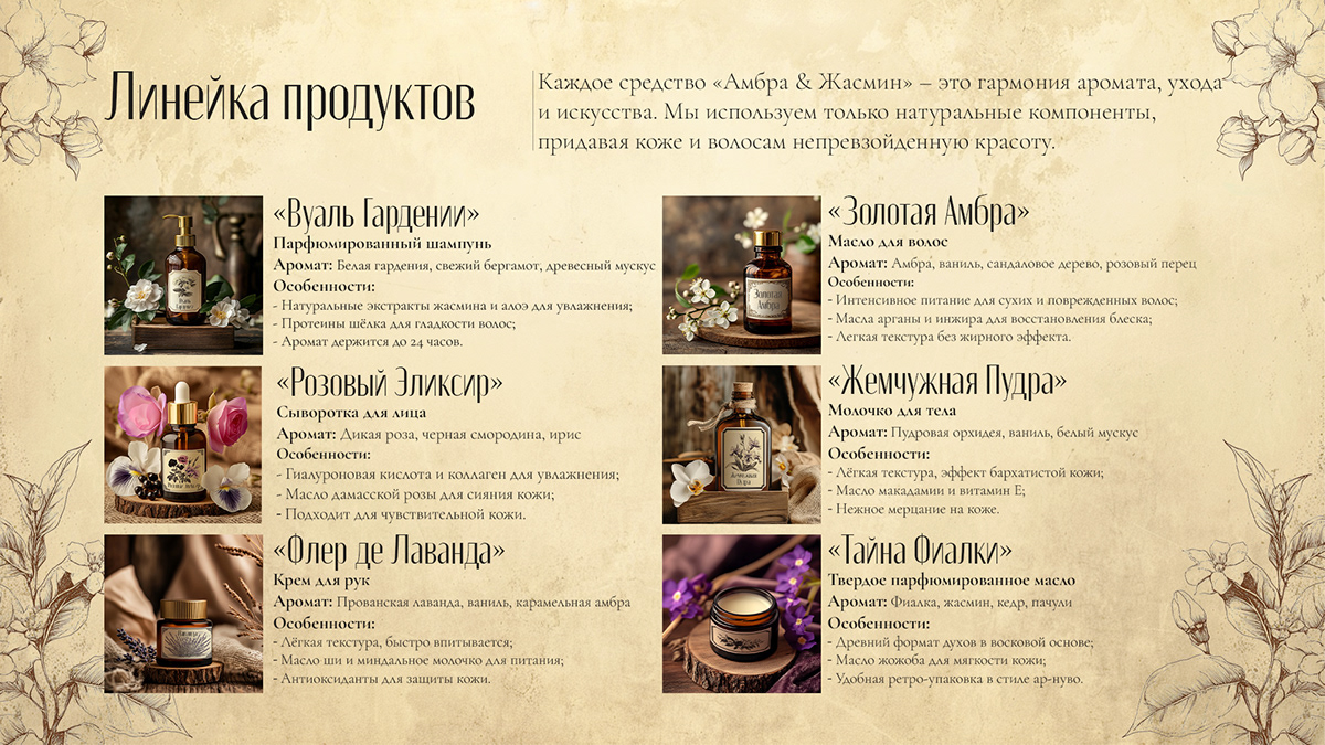 Презентация для бренда косметики — Изображение №10 — Иллюстрация, Графика на Dprofile