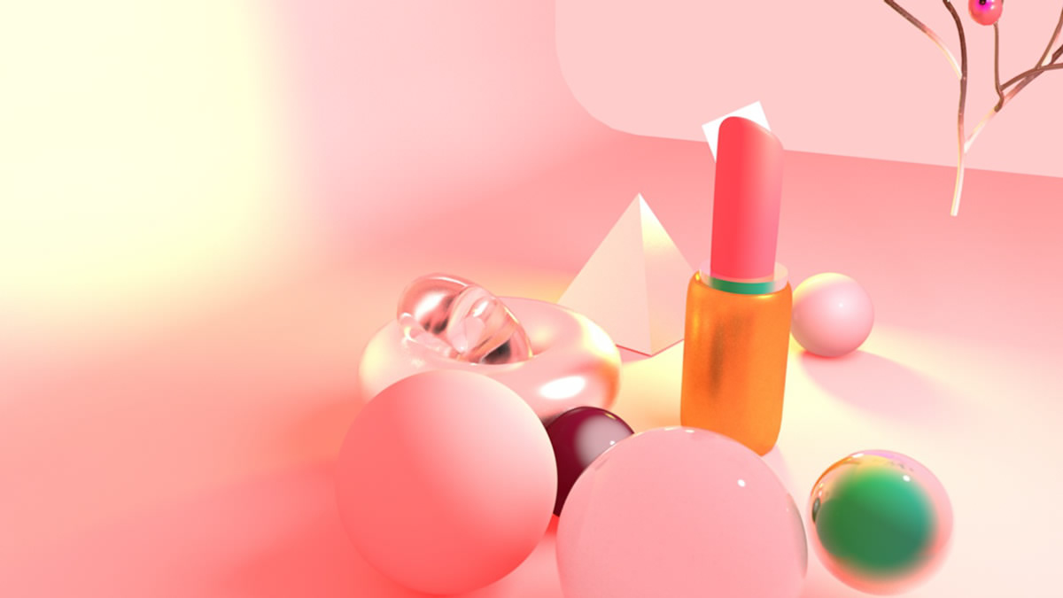 Ролик для рекламы трёх вариантов помады — Изображение №13 — 3D, Анимация на Dprofile