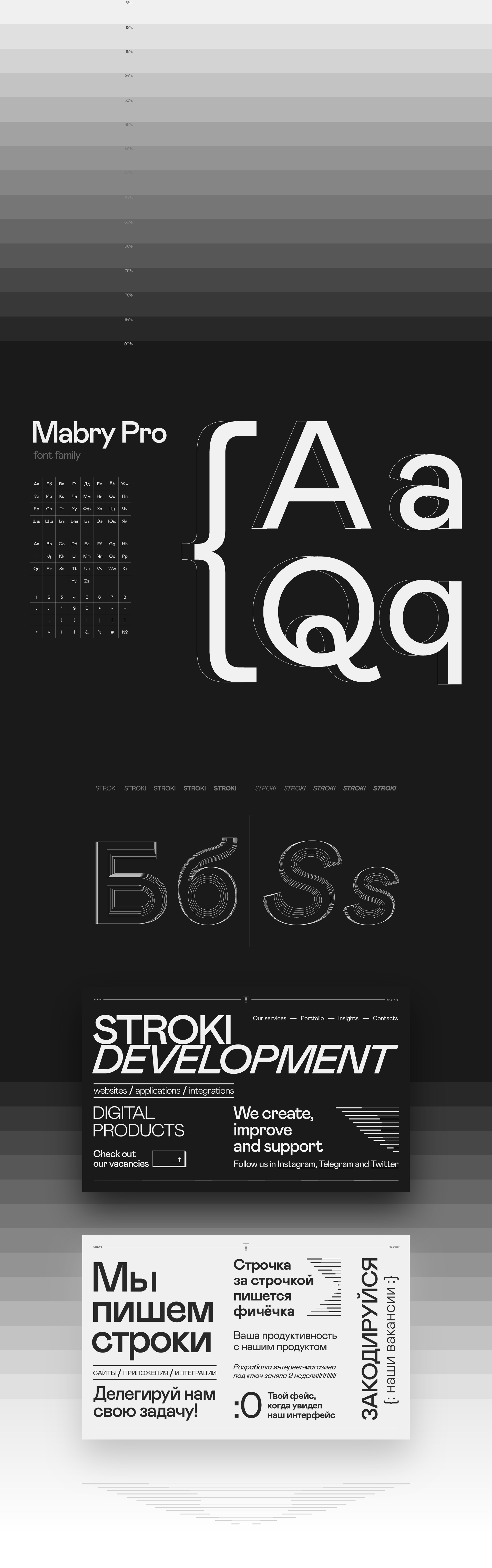 STROKI | Брендинг и айдентика — Изображение №8 — Брендинг, Анимация на Dprofile