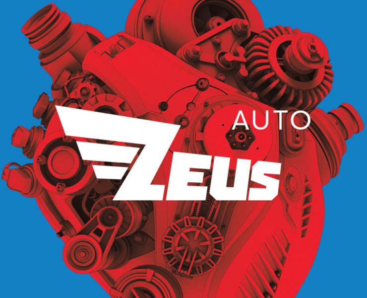 Айдентика автосервиса Zeus auto — Брендинг, Графика на Dprofile