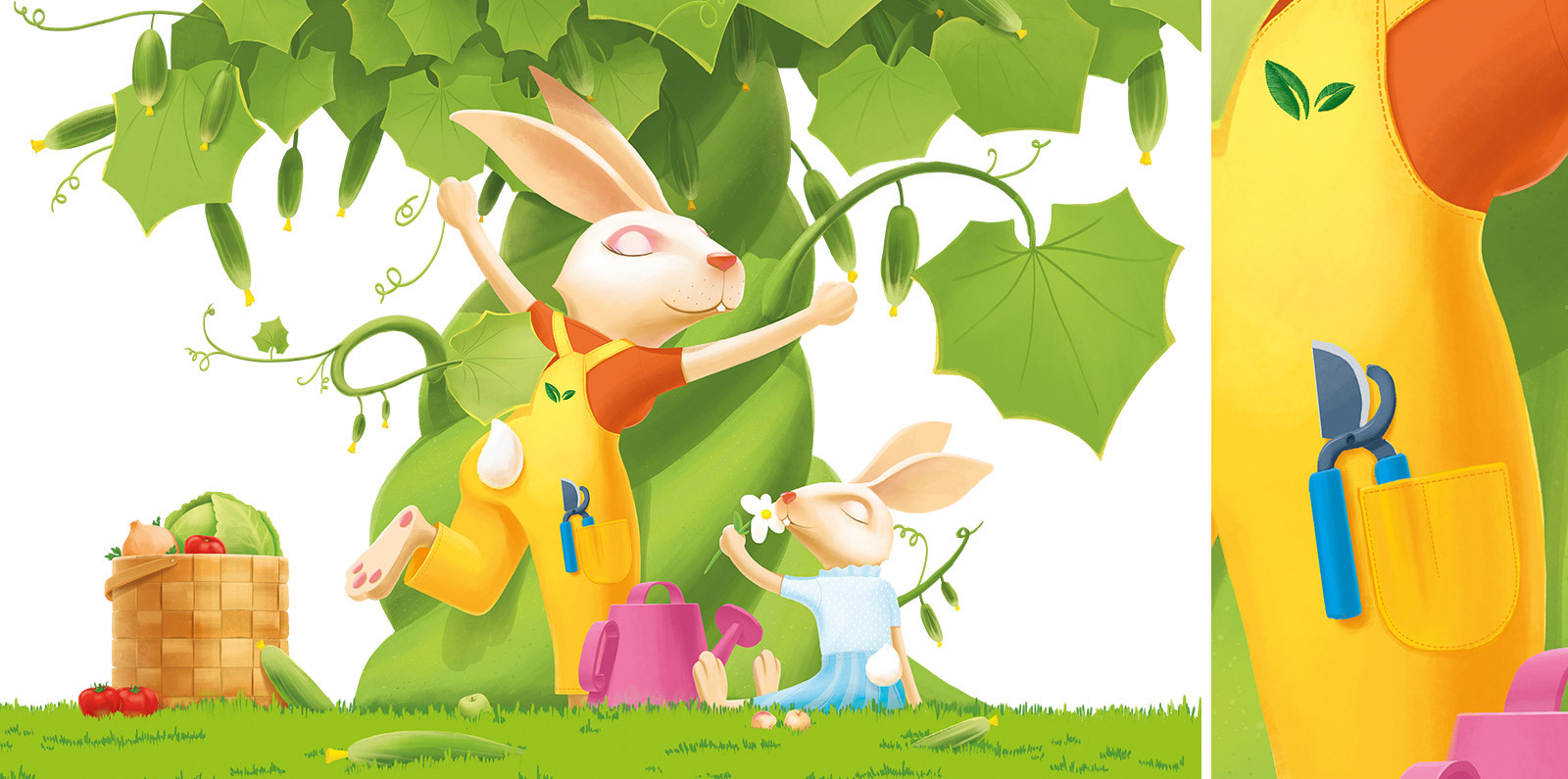 Айдентика торговой марки Зайкина Грядка — Изображение №7 — Брендинг на Dprofile