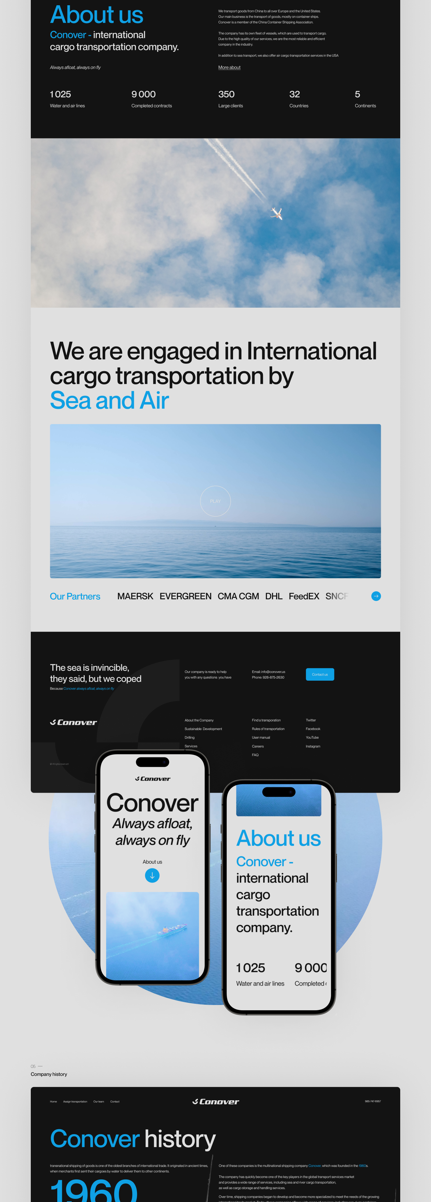 Conover - Corporate Design — Изображение №2 — Интерфейсы, Графика на Dprofile