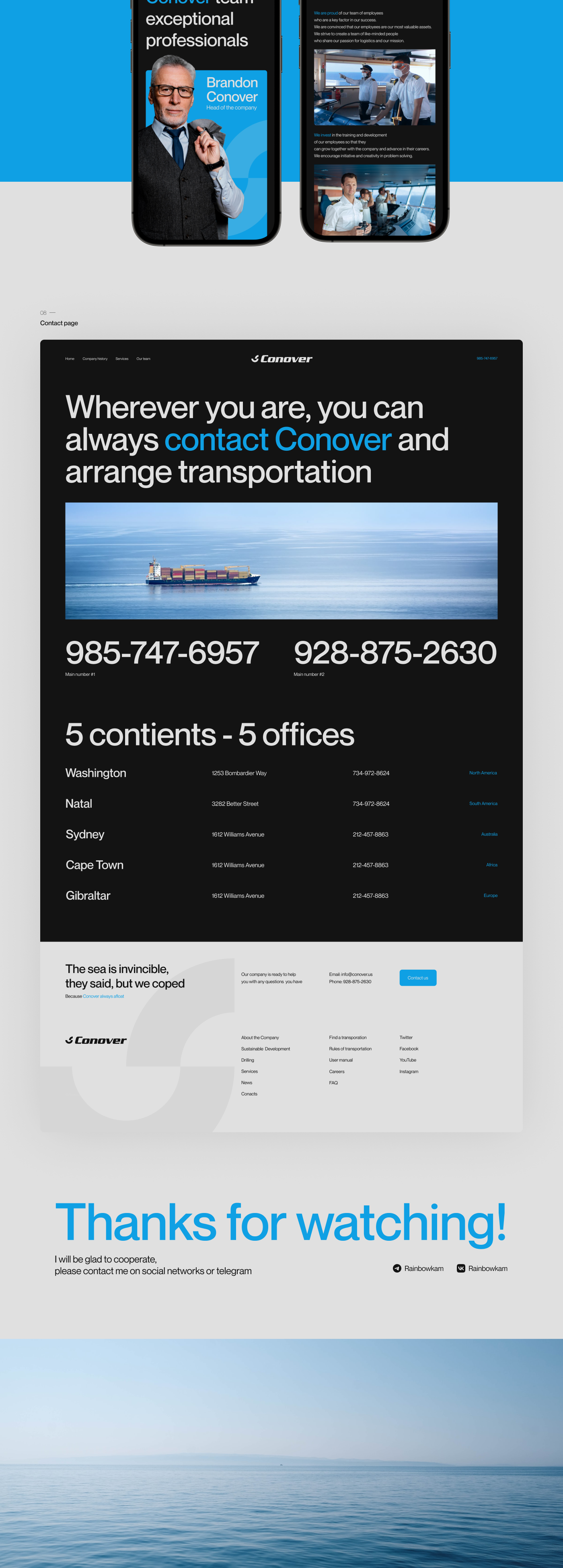 Conover - Corporate Design — Изображение №6 — Интерфейсы, Графика на Dprofile