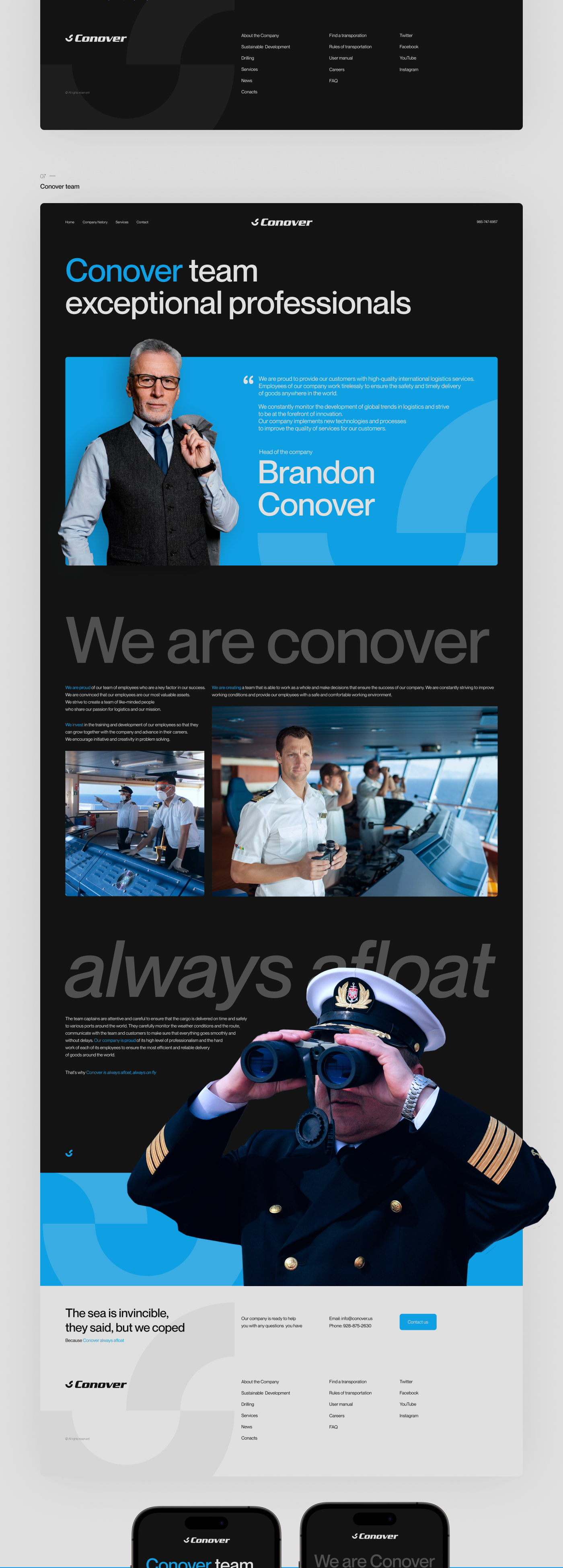 Conover - Corporate Design — Изображение №5 — Интерфейсы, Графика на Dprofile